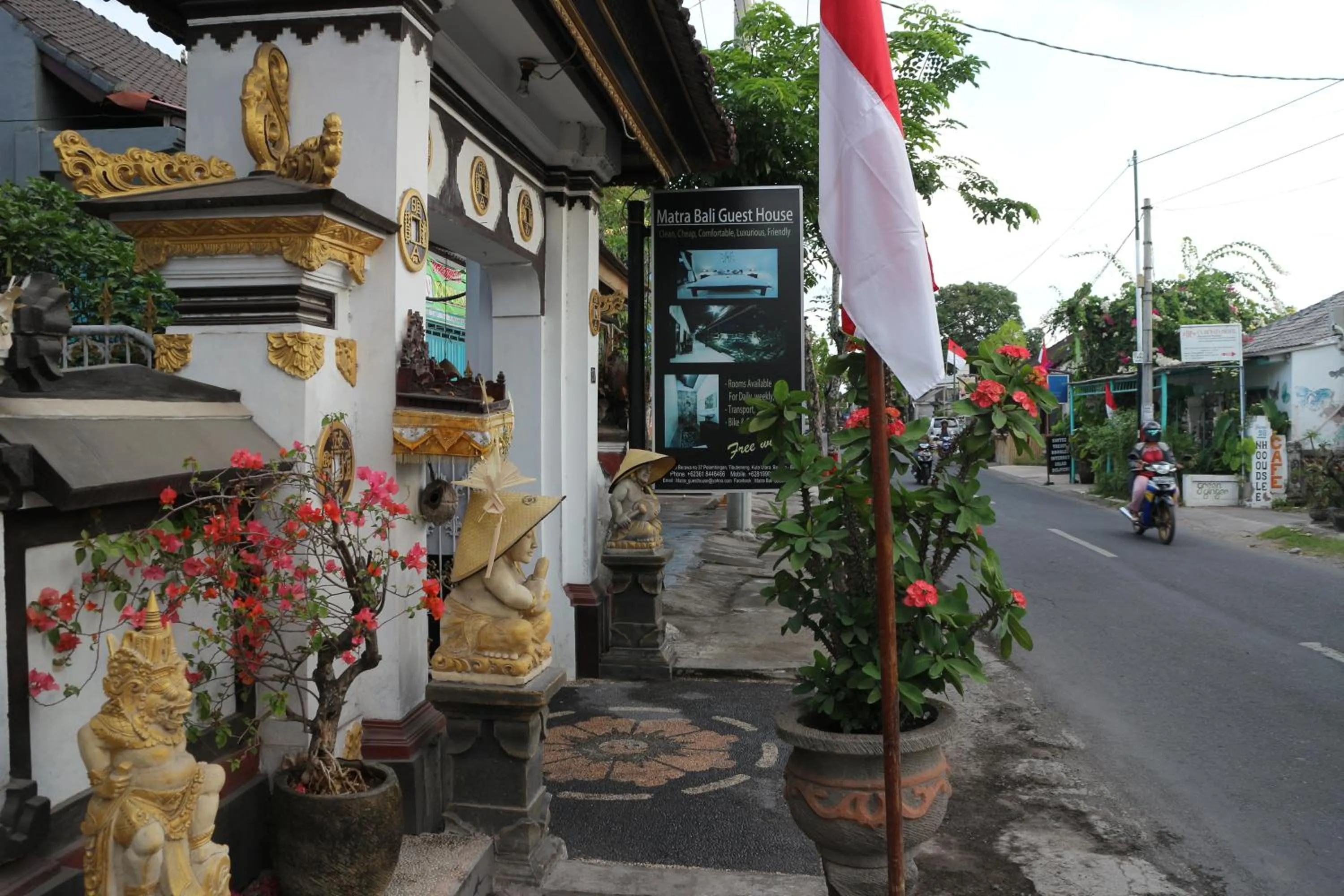 Area and facilities in Matra Bali Guesthouse