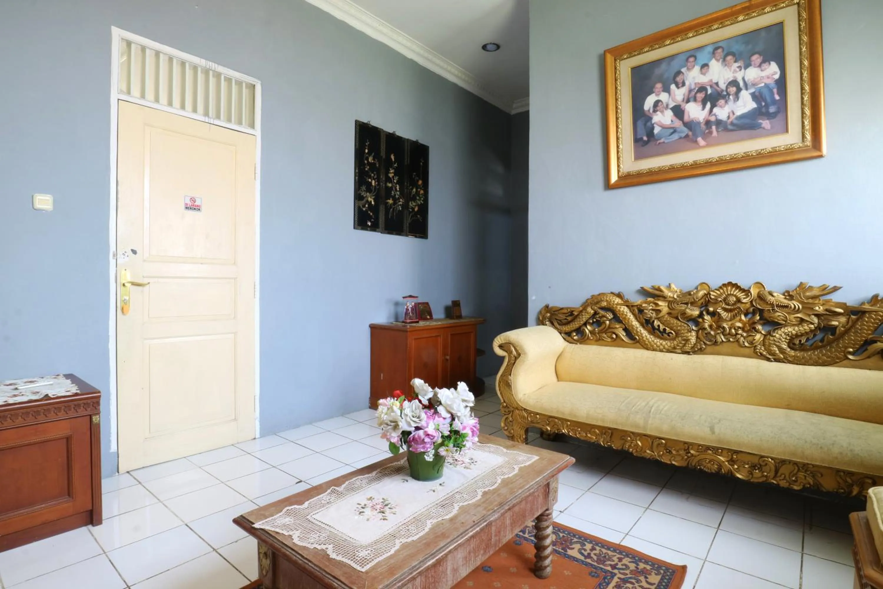 Living room in Villa Sri Manganti