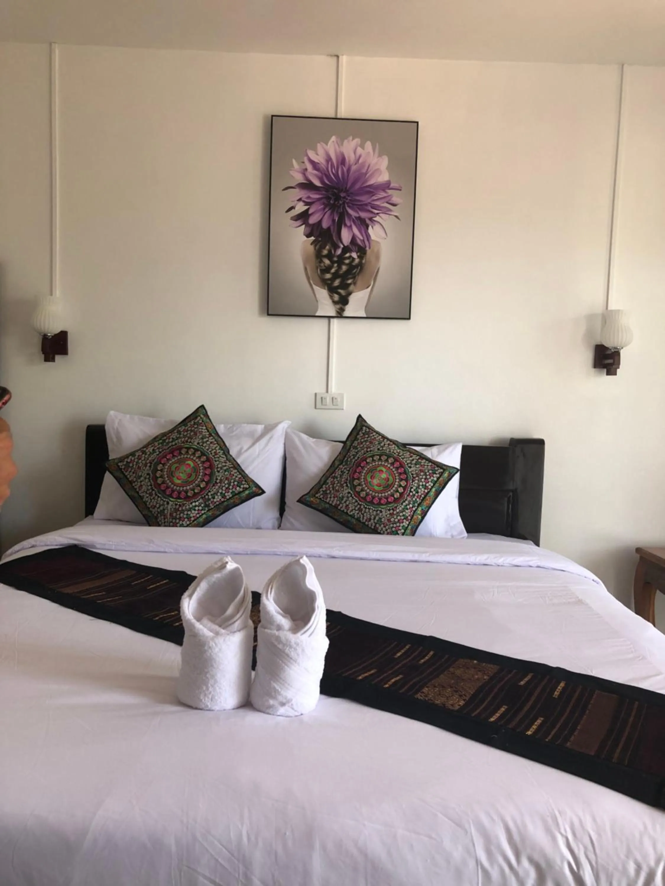 Bedroom, Bed in Jasmine Vangvieng Hotel