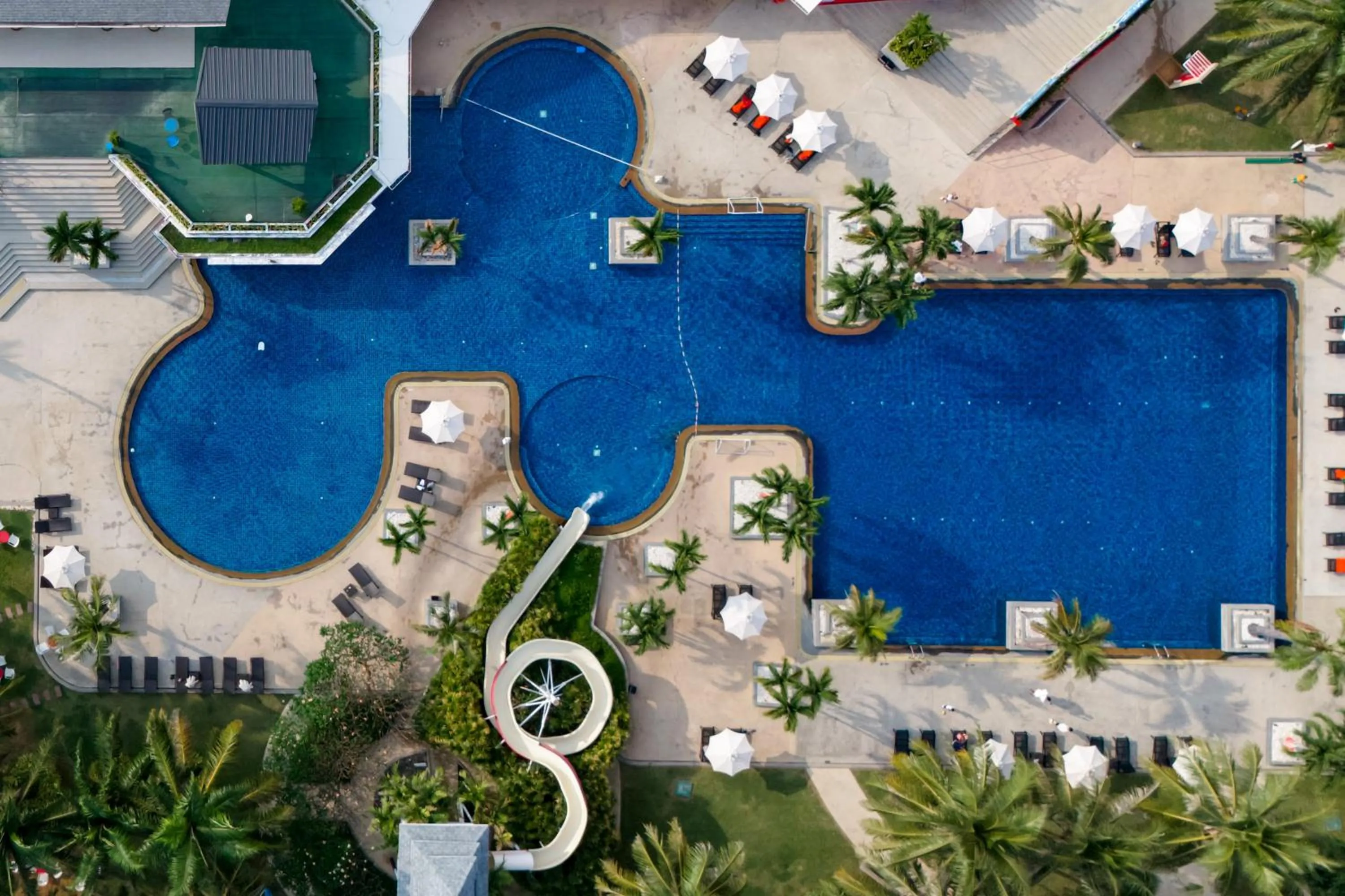 Bird's eye view in Radisson Resort & Spa Hua Hin