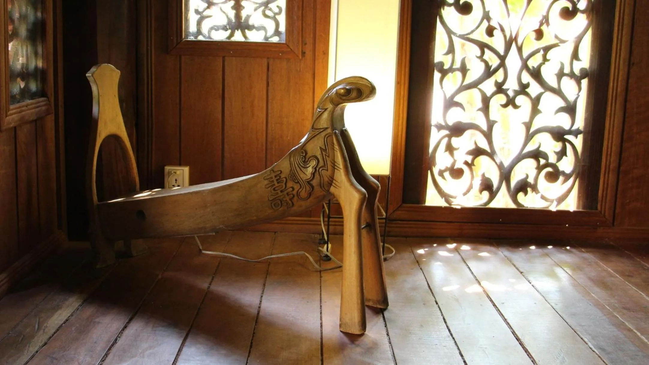 Decorative detail in Soriyabori Resort