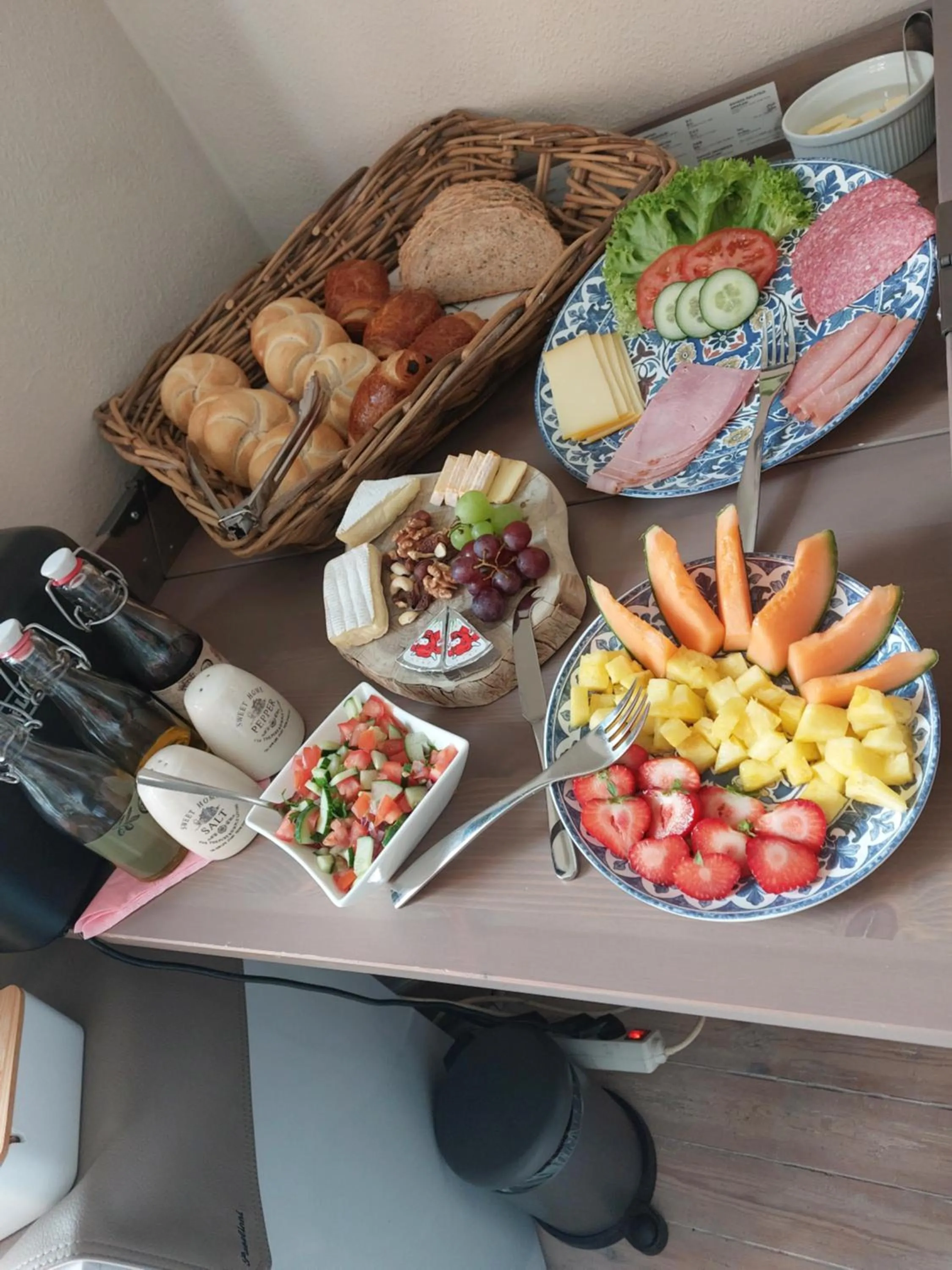 Food in B&B Alegría