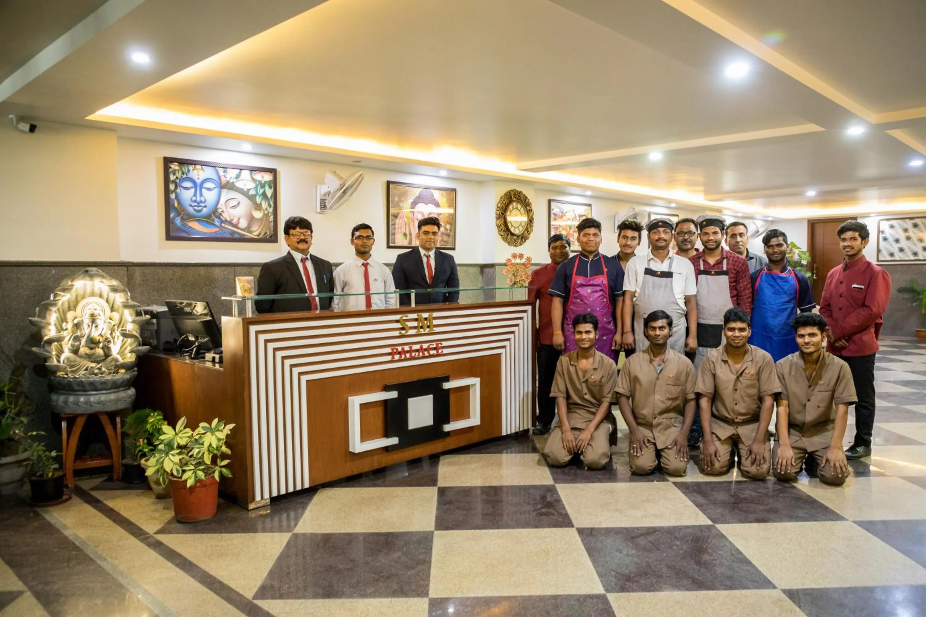 Staff in SM Palace (Near Apollo Hospital)