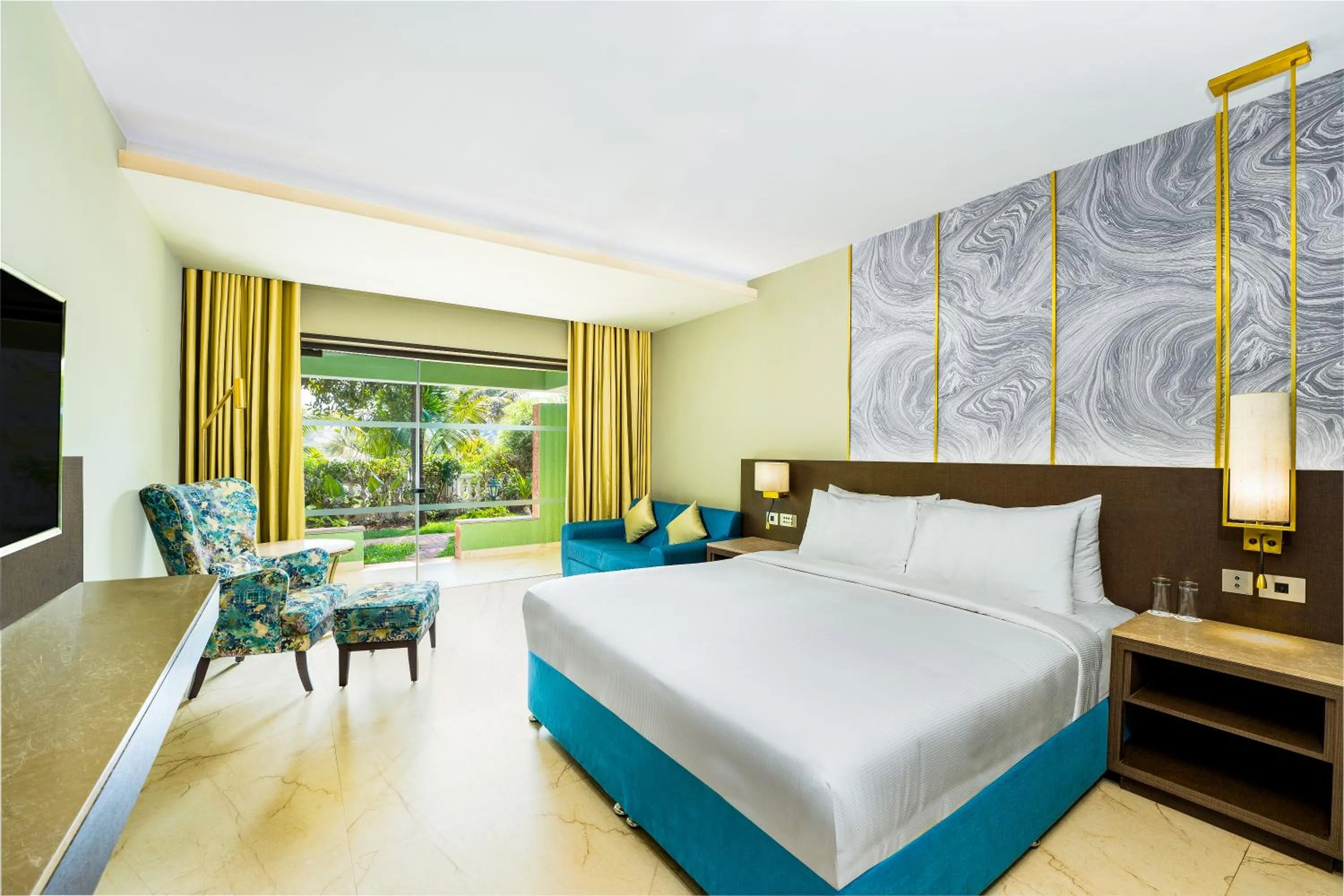 Game Room, Bed in DoubleTree by Hilton Hotel Goa - Arpora - Baga