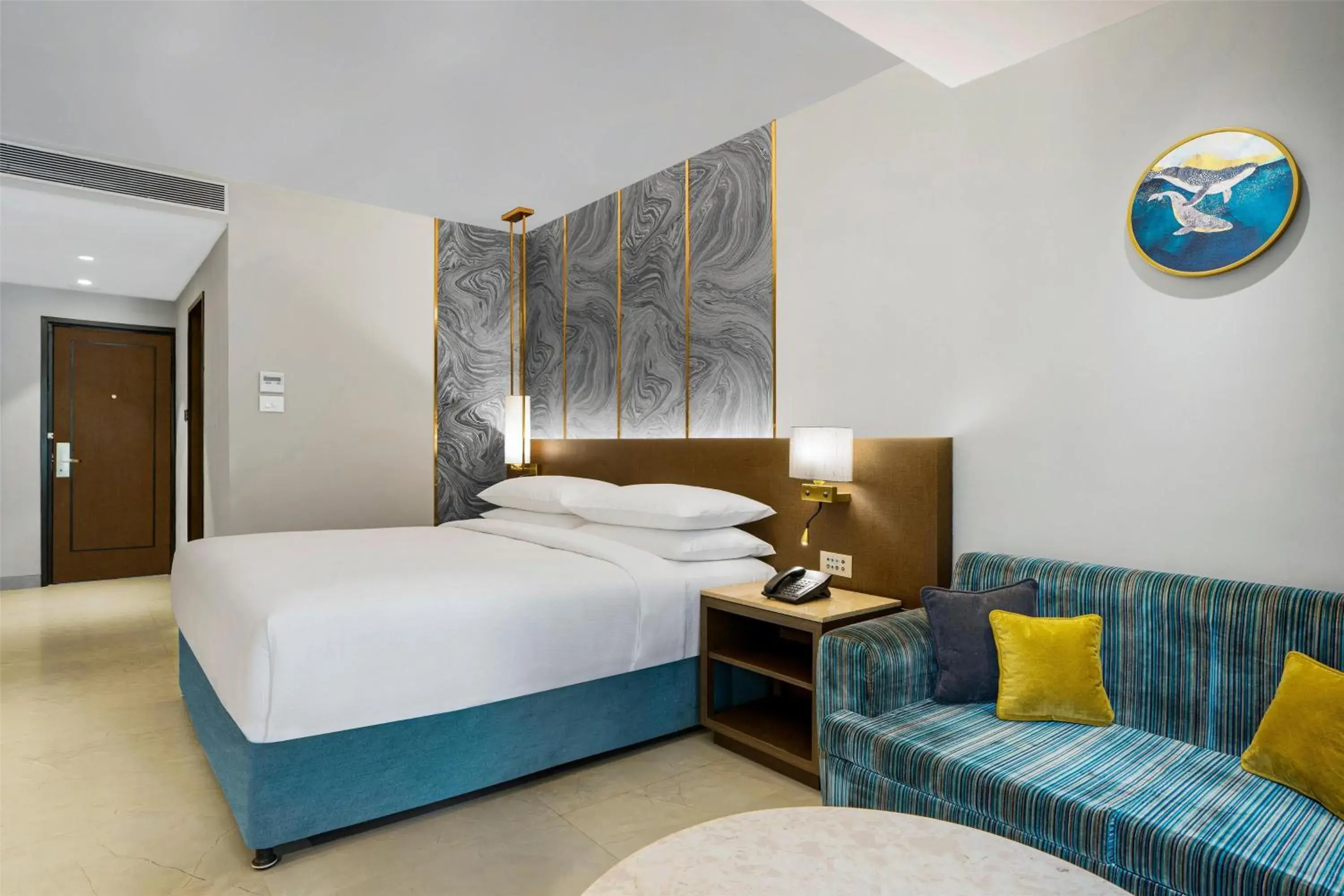 Premium King Room with Garden Access in DoubleTree by Hilton Hotel Goa - Arpora - Baga Premium King Room with Garden Access in DoubleTree by Hilton Hotel Goa - Arpora - Baga