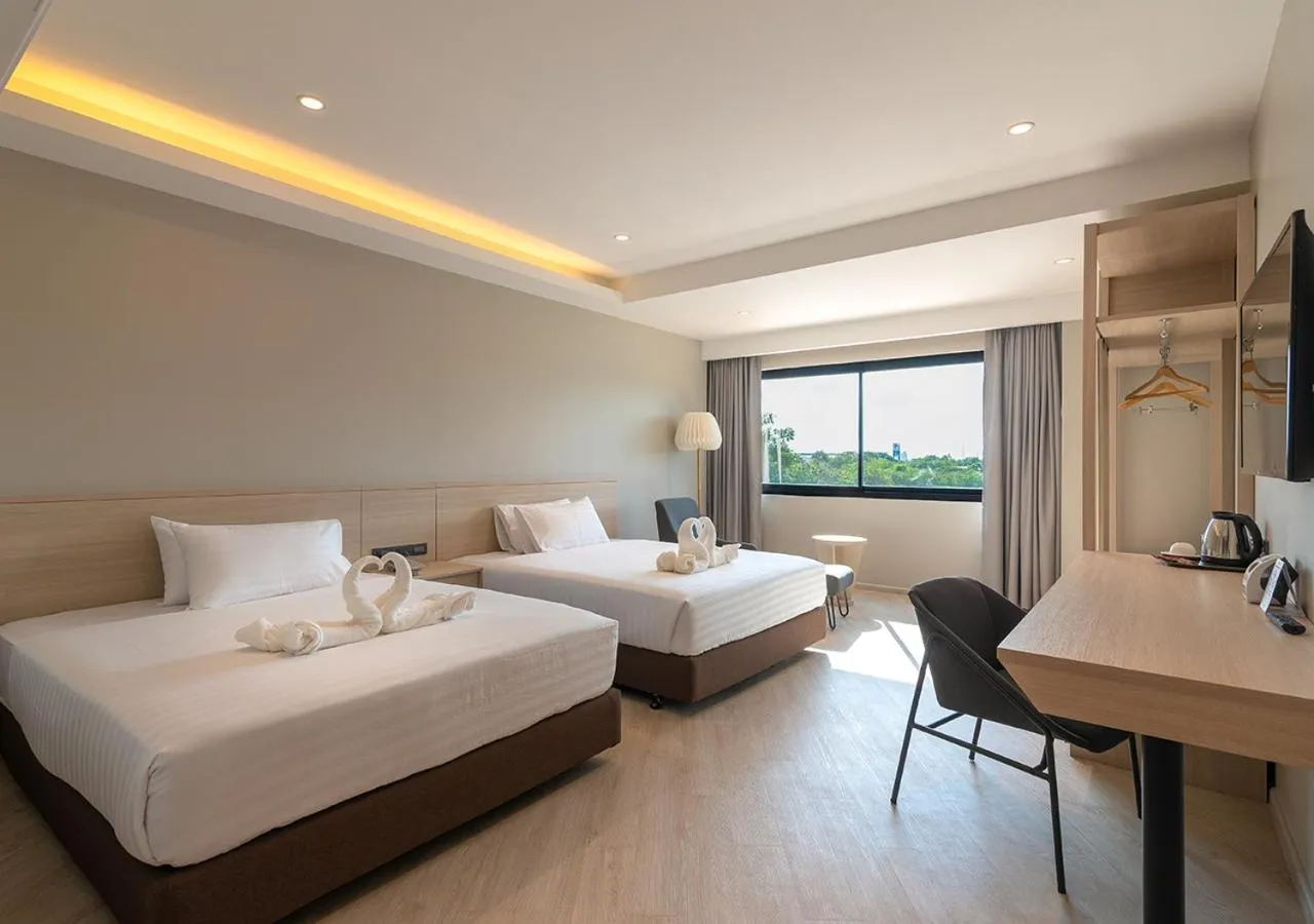 Photo of the whole room, Bed in The Rich Hotel