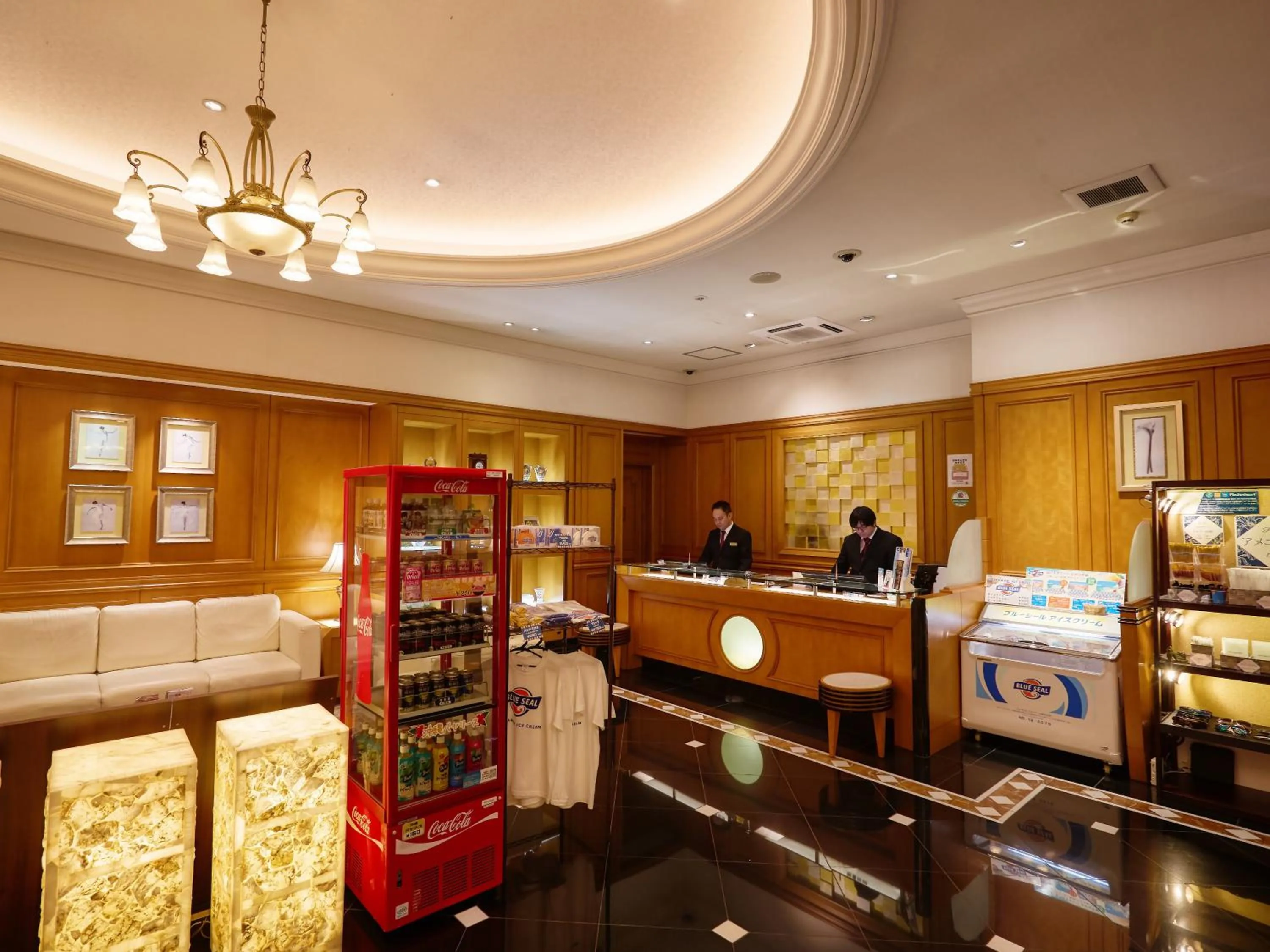 Lobby or reception in Hotel Blion Naha