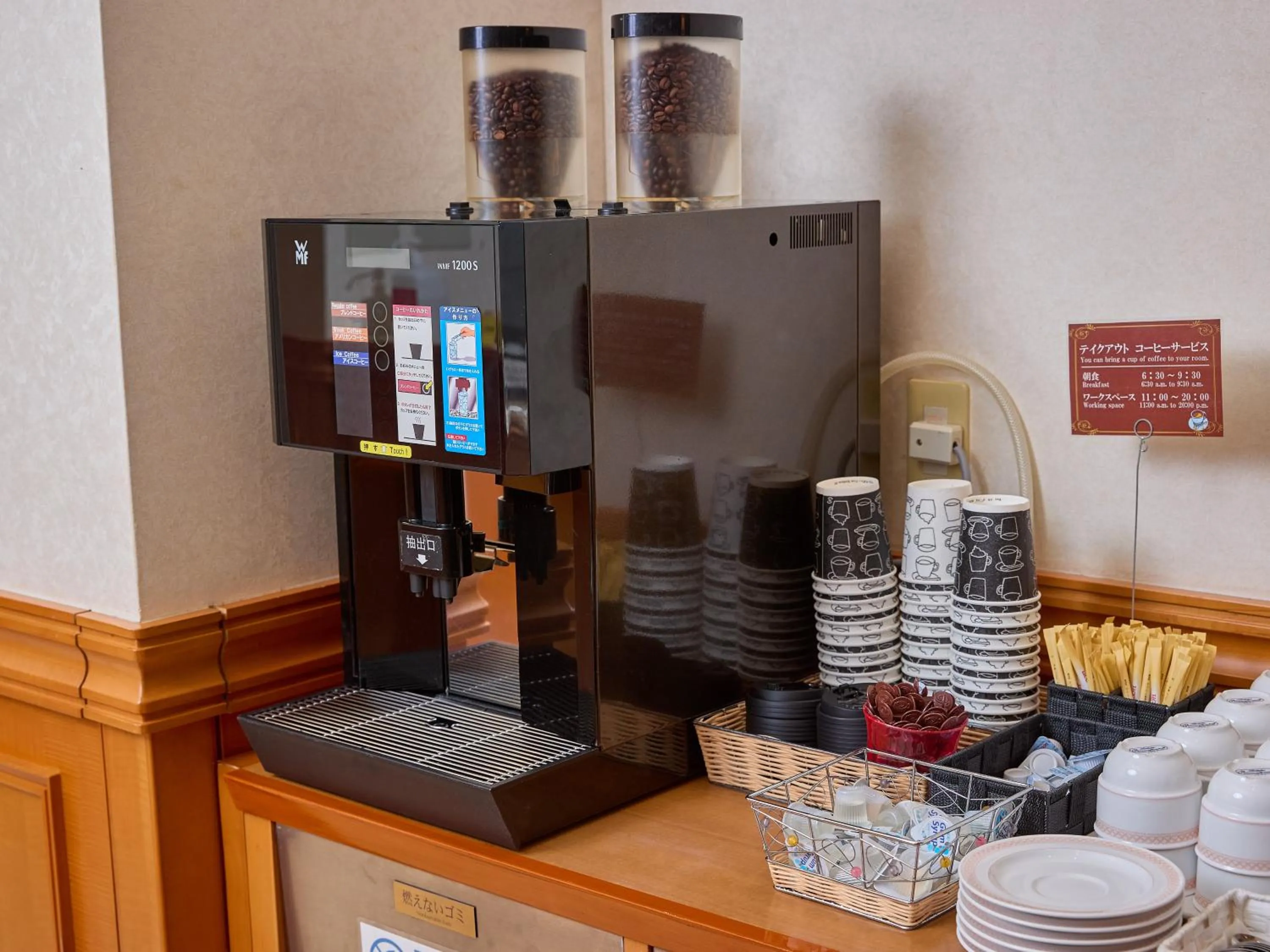 Buffet breakfast in Hotel Blion Naha