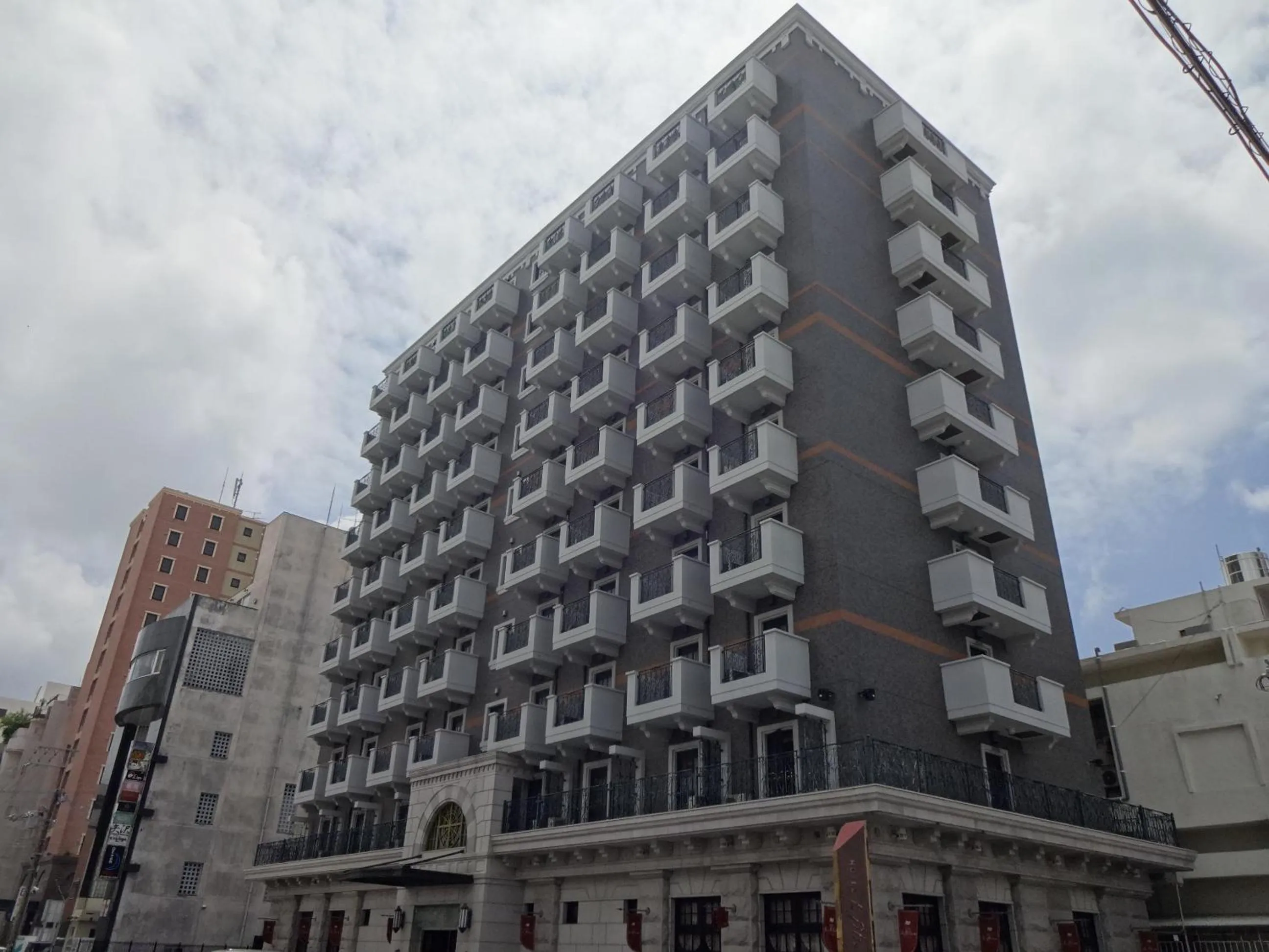 Property building in Hotel Blion Naha