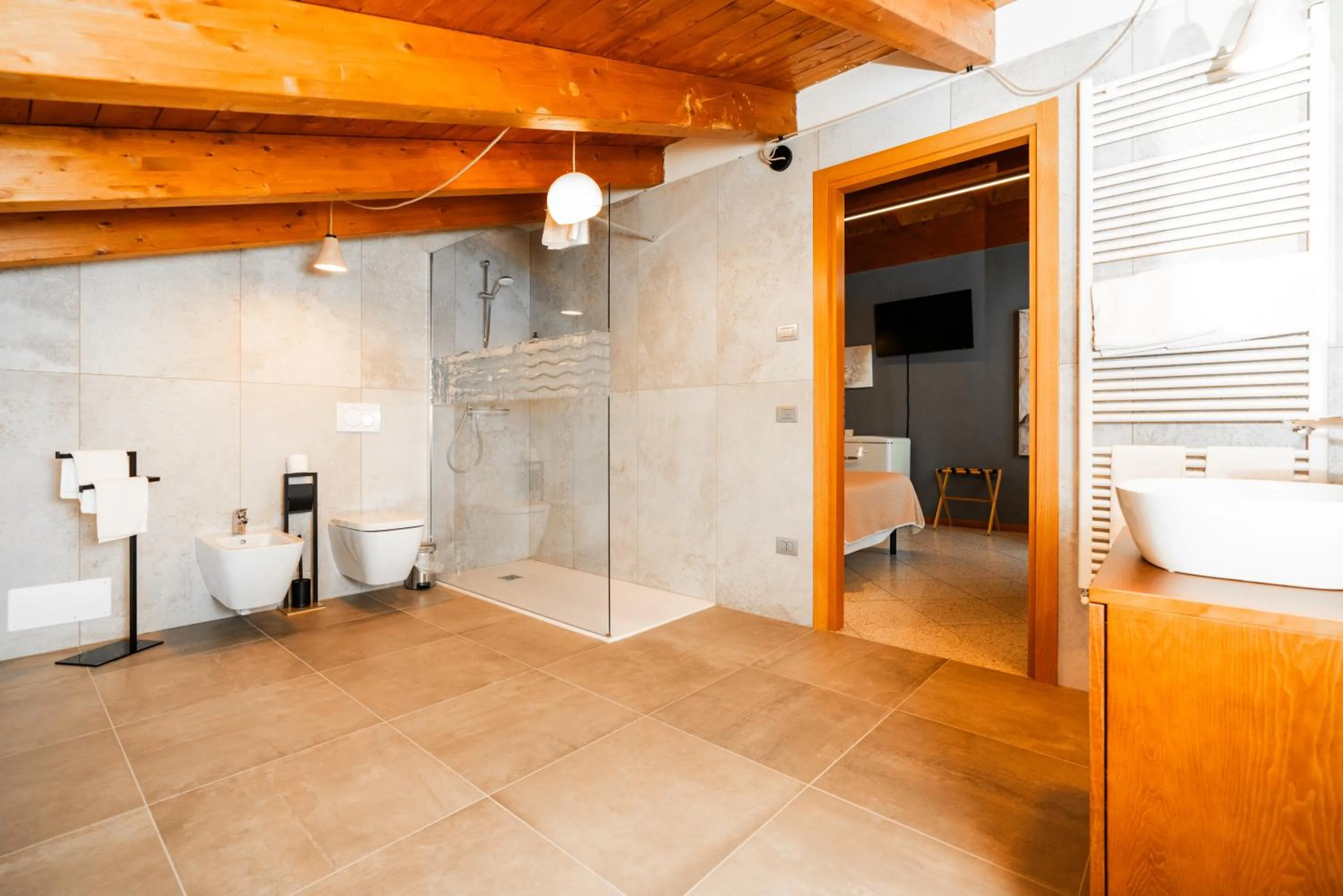 Shower in Agriturismo dei Grippi