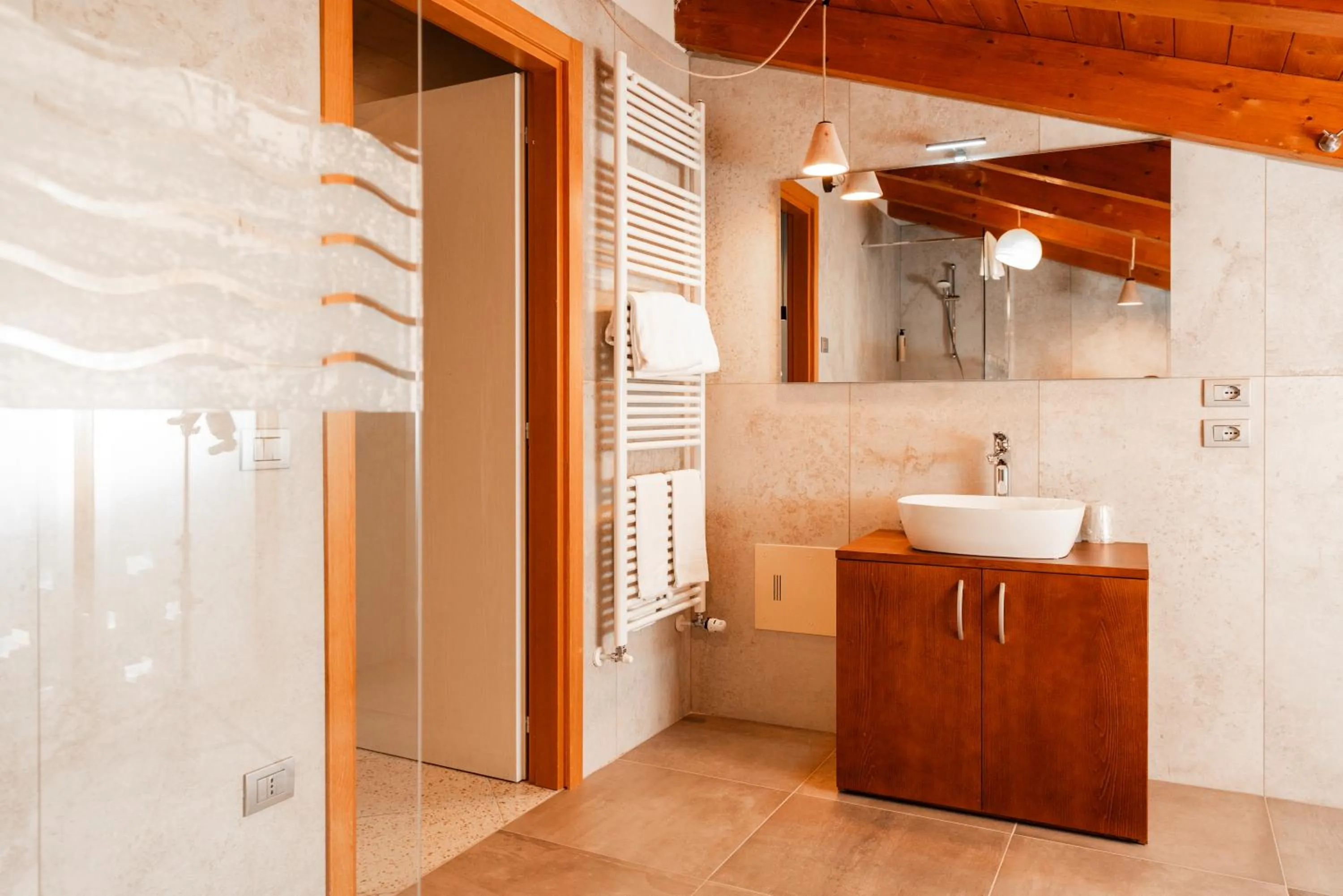 Shower in Agriturismo dei Grippi