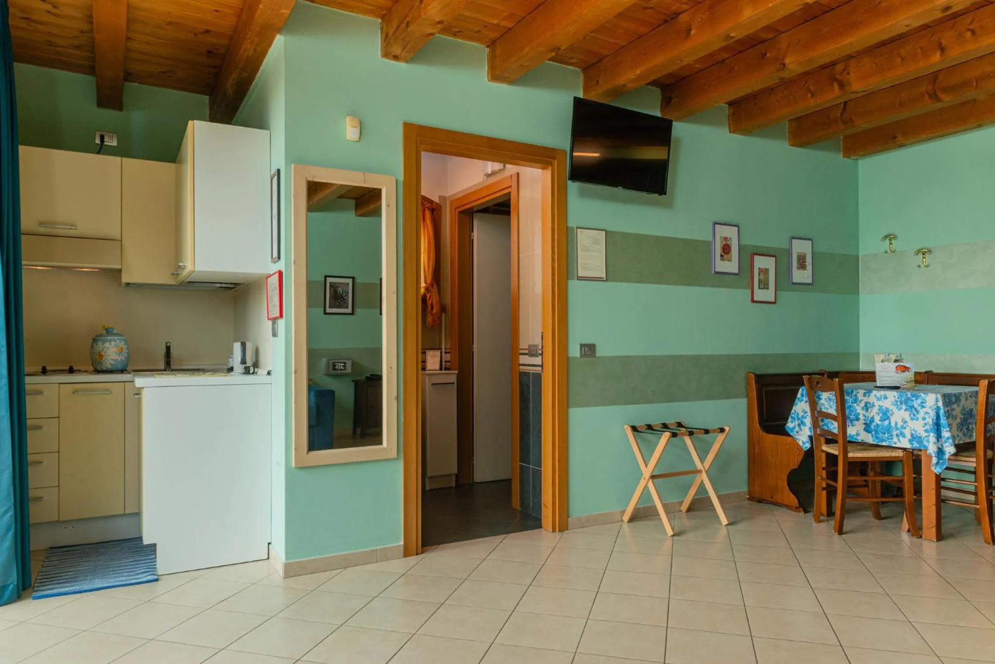 Kitchen or kitchenette in Agriturismo dei Grippi