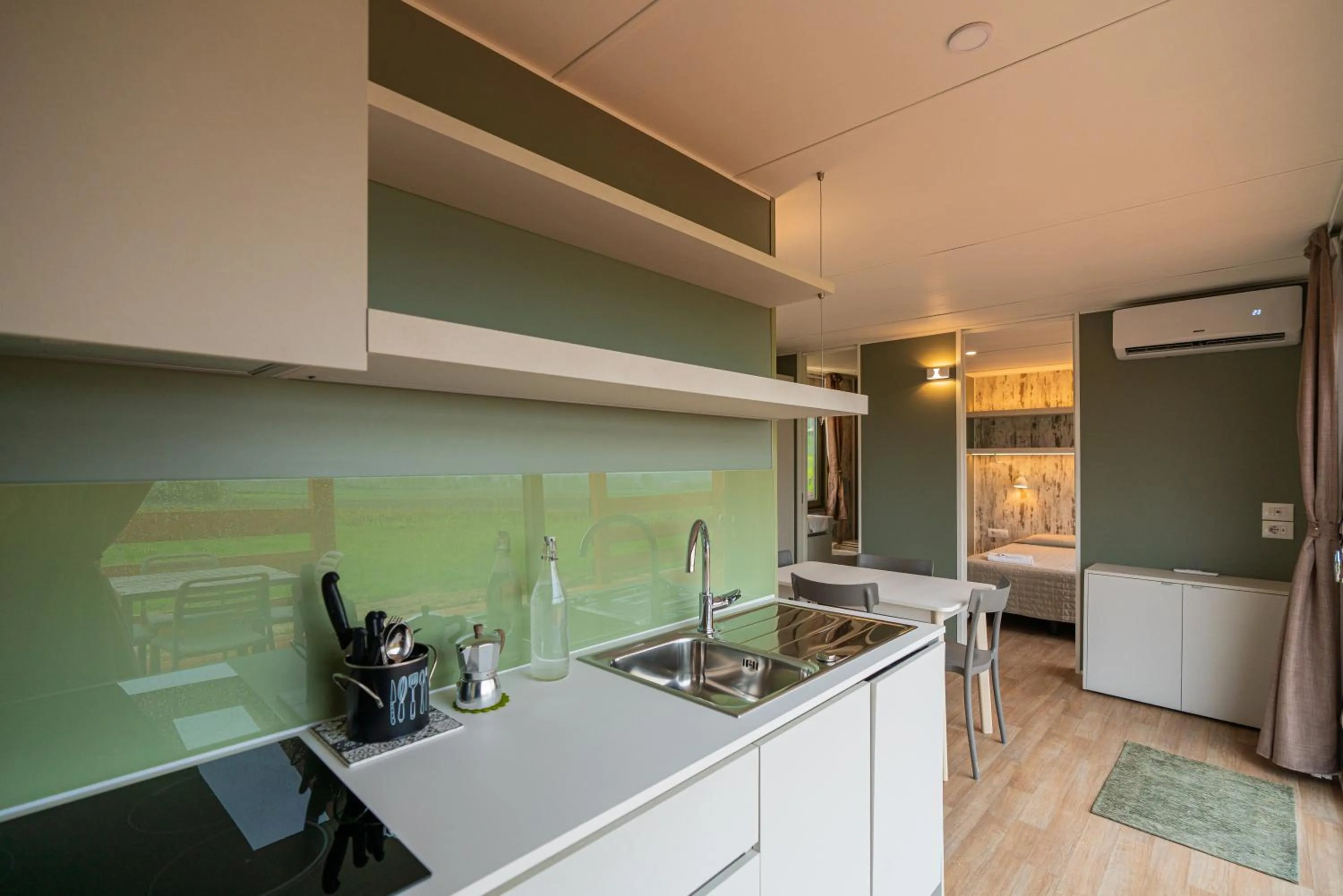 Kitchen or kitchenette in Agriturismo dei Grippi