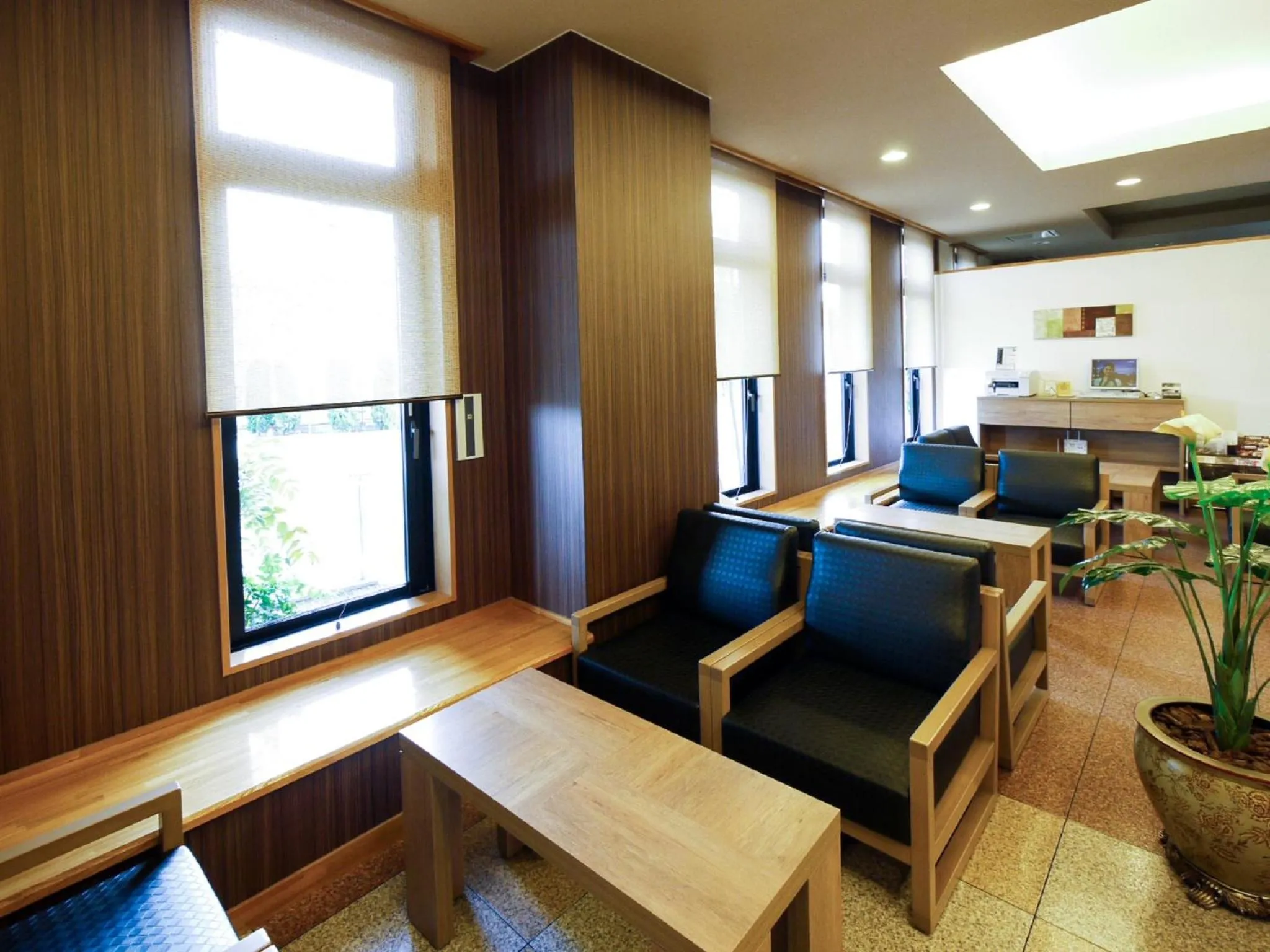 Lobby or reception in Hotel Route-Inn Yonezawa Ekihigashi