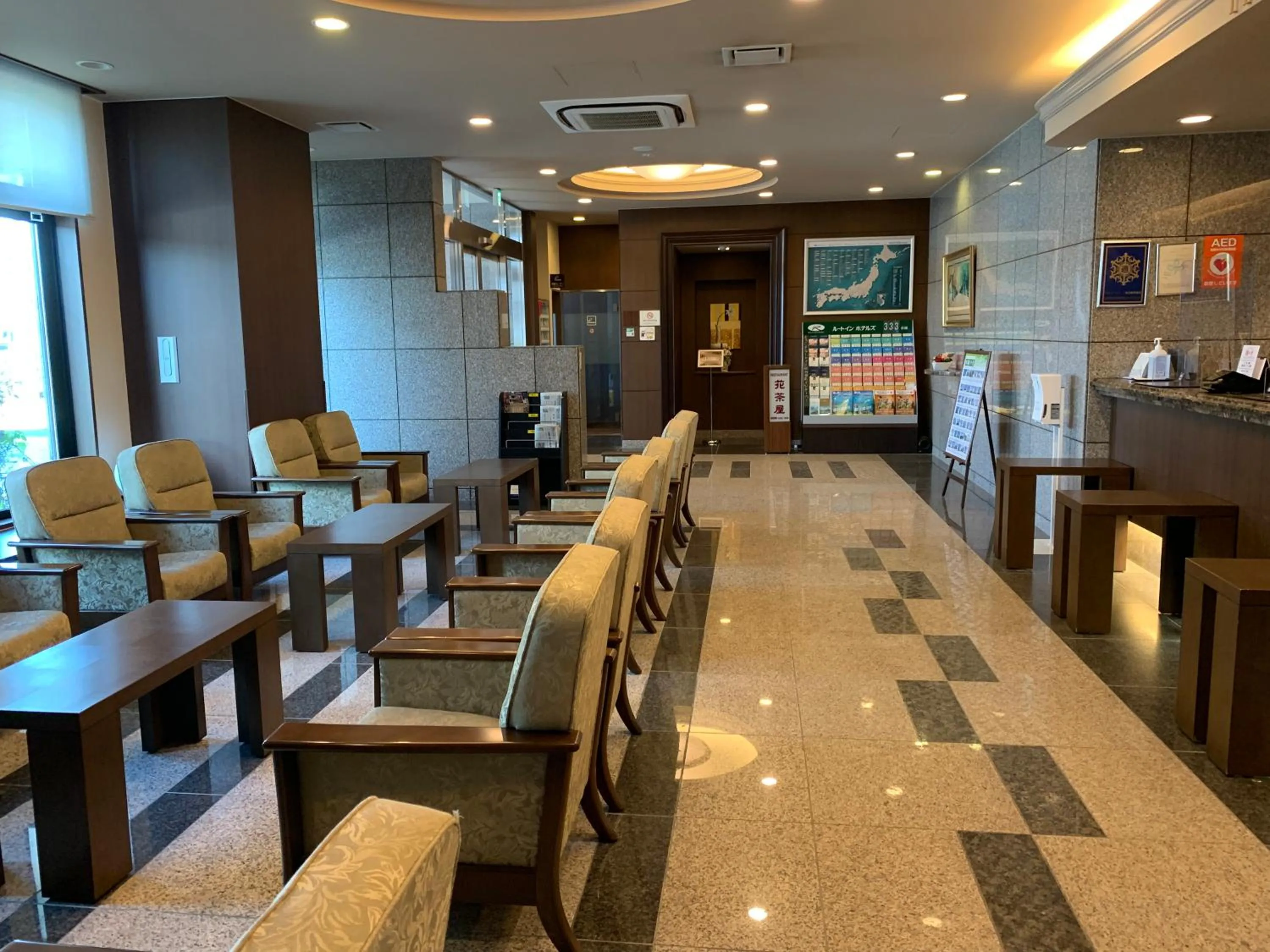 Lobby or reception in Hotel Route-Inn Sendaiko Kita Inter