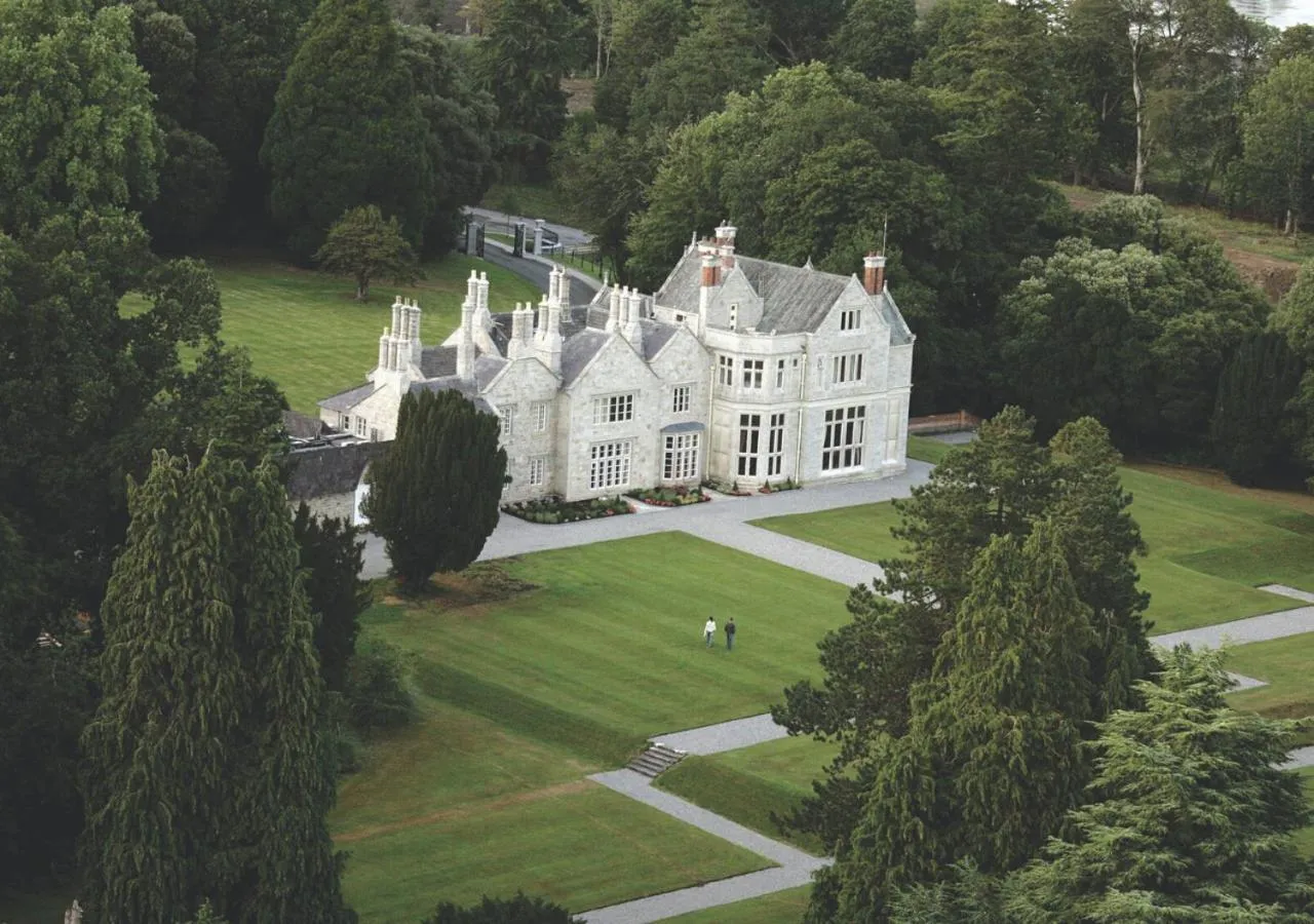 Bird's eye view in Lough Rynn Castle