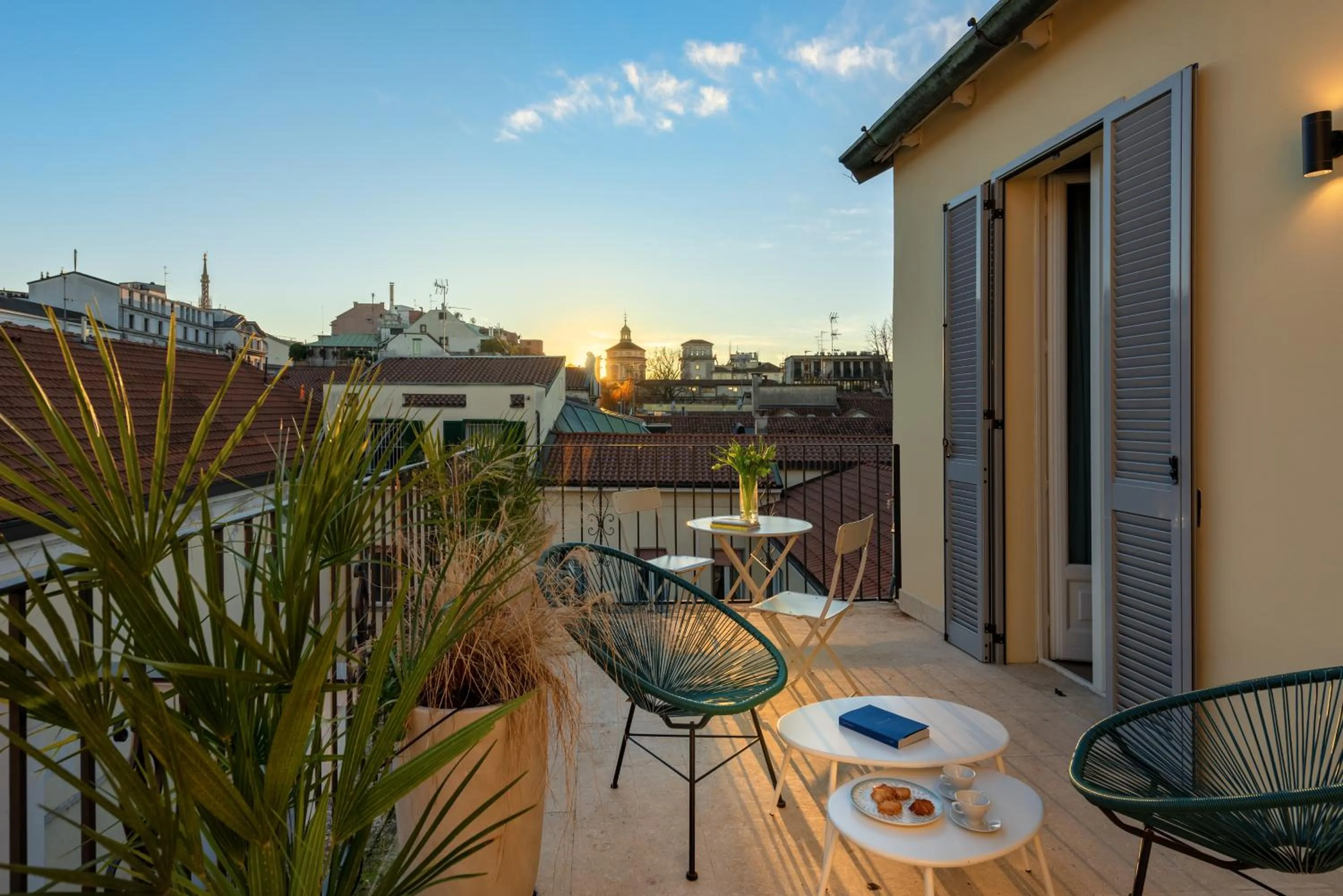 Patio in Velvet Grey Boutique Hotel