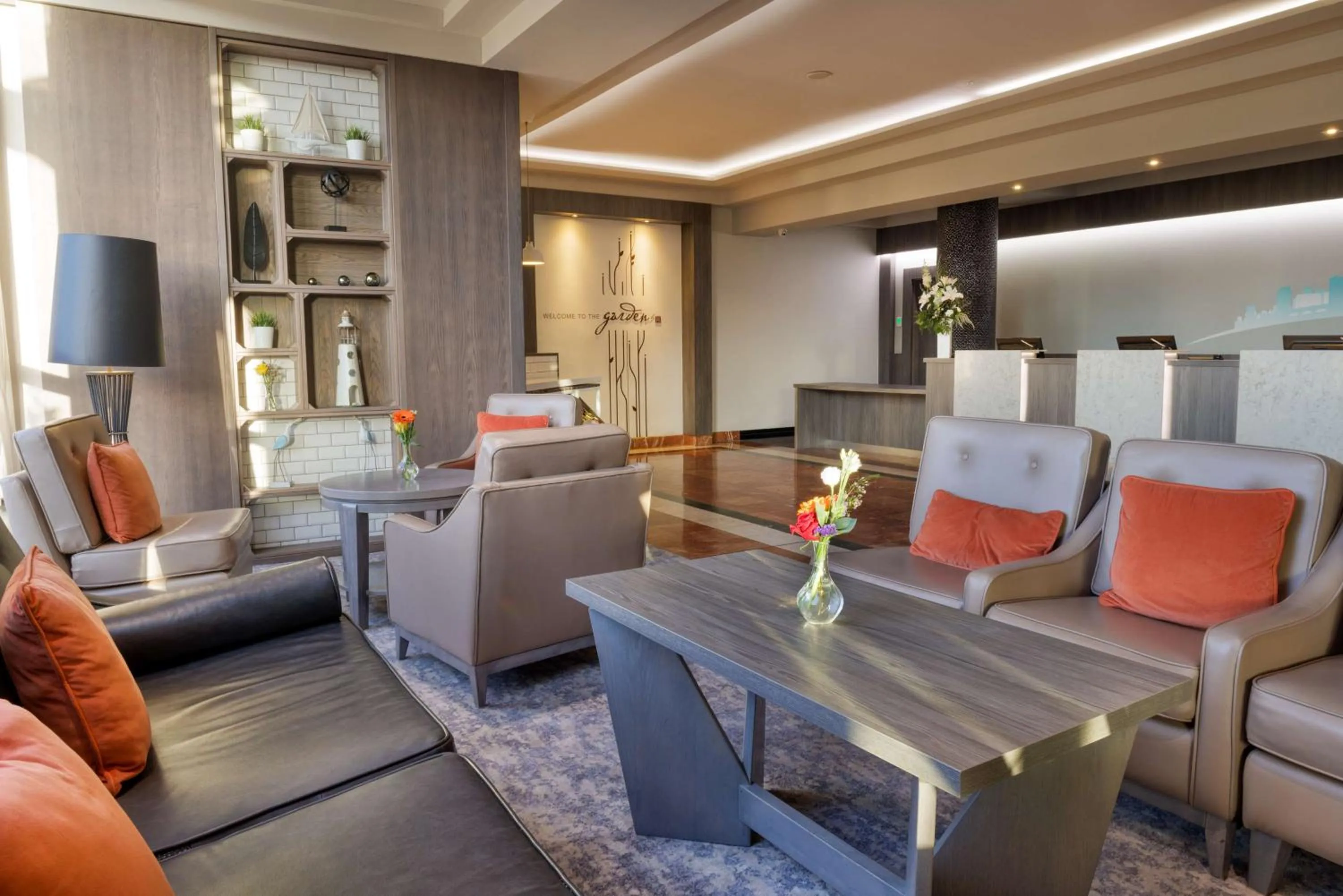 Lobby or reception in Hilton Garden Inn Dublin City Centre
