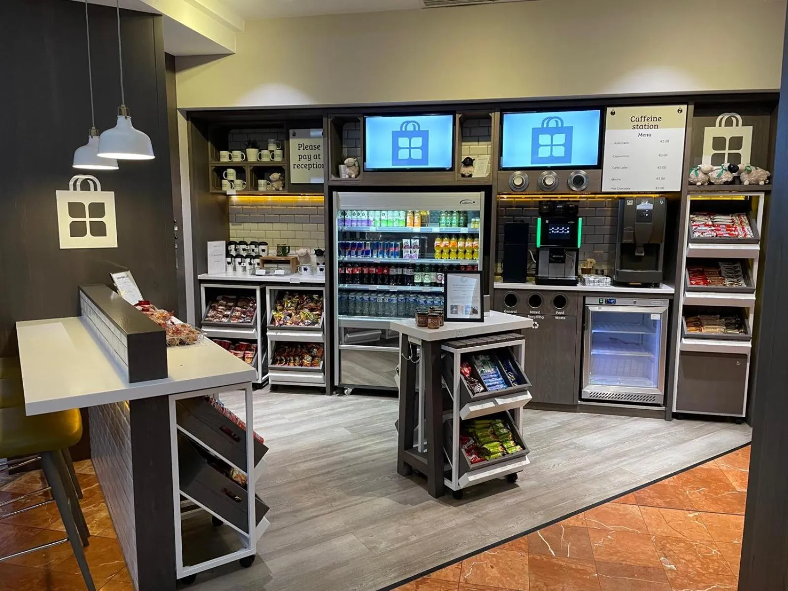 On-site shops in Hilton Garden Inn Dublin City Centre