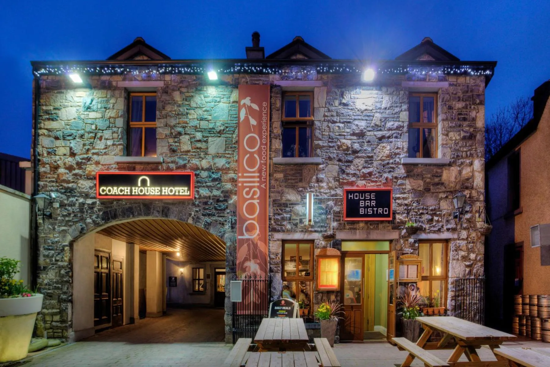 Property building in The Coach House Hotel