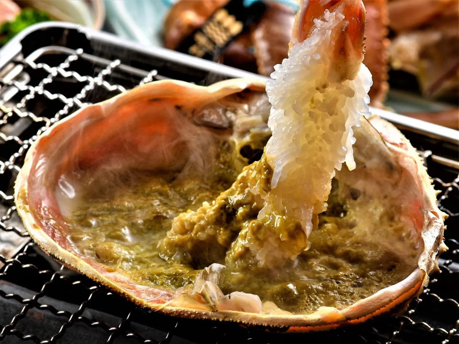 Food and drinks in Awazuonsen Kitahachi