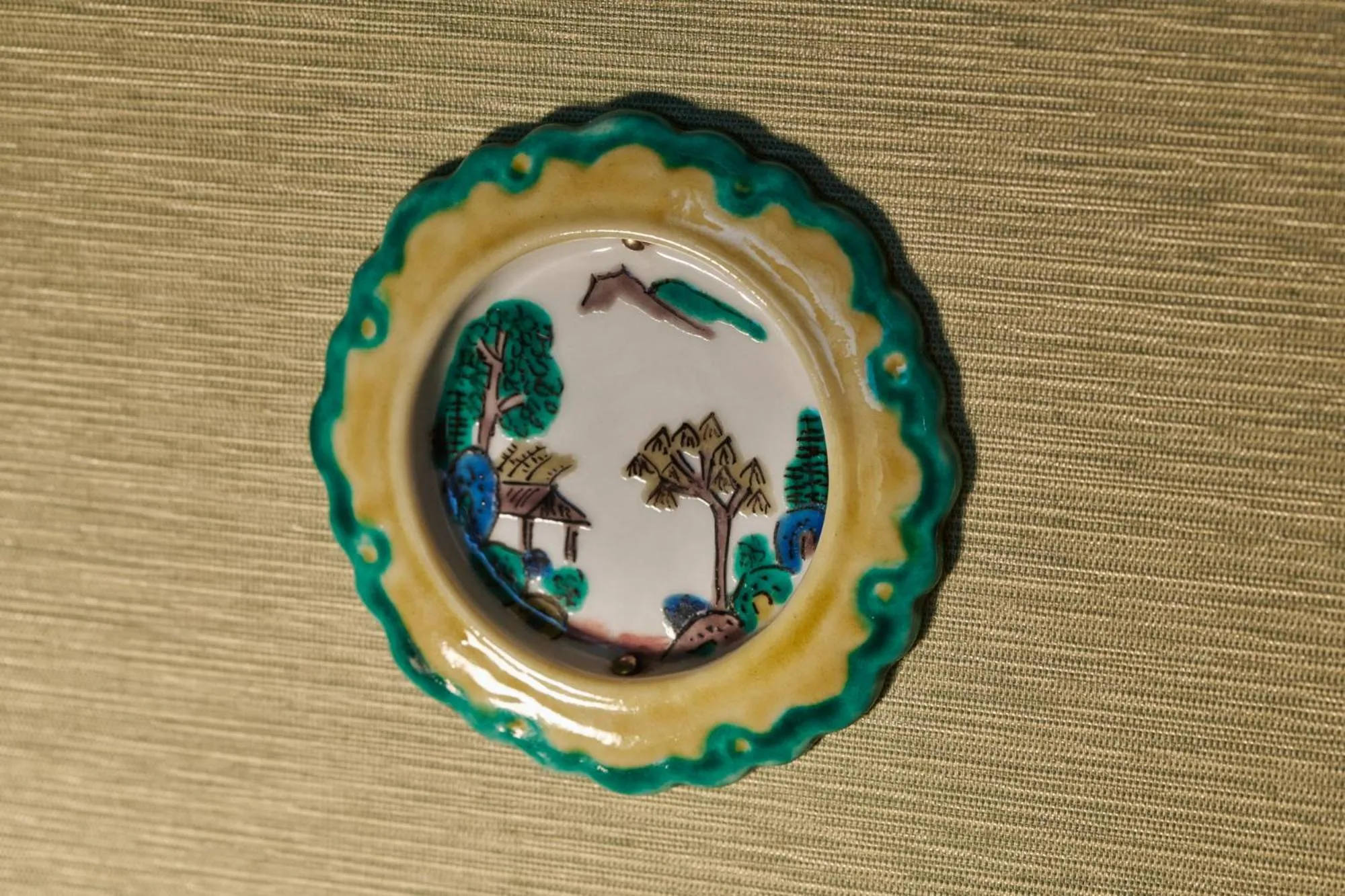 Decorative detail in Awazuonsen Kitahachi