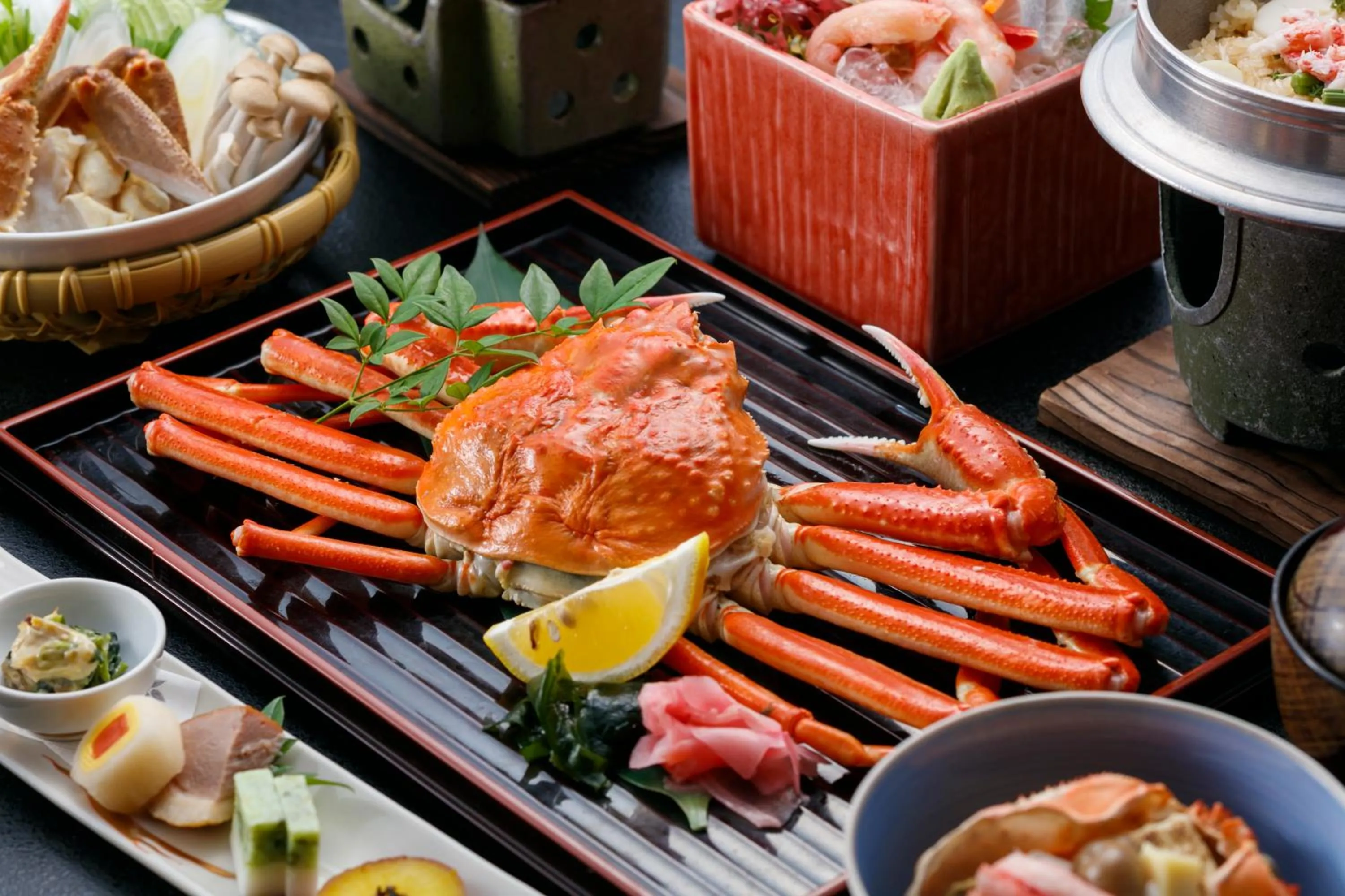 Dinner in Awazuonsen Kitahachi