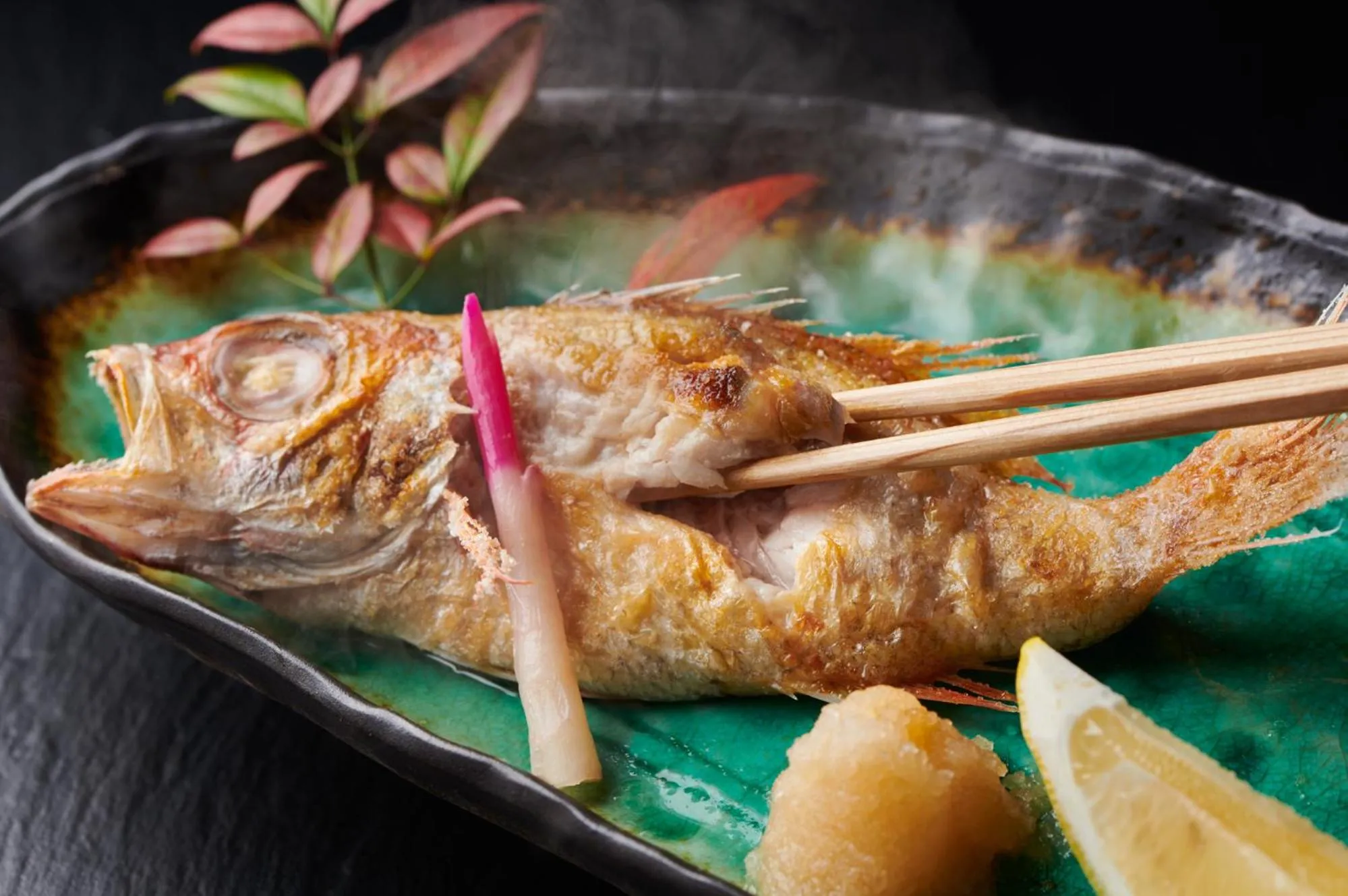 Dinner in Awazuonsen Kitahachi