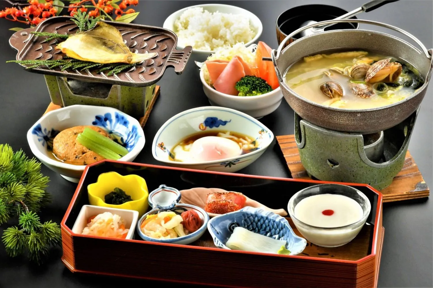 Breakfast in Awazuonsen Kitahachi