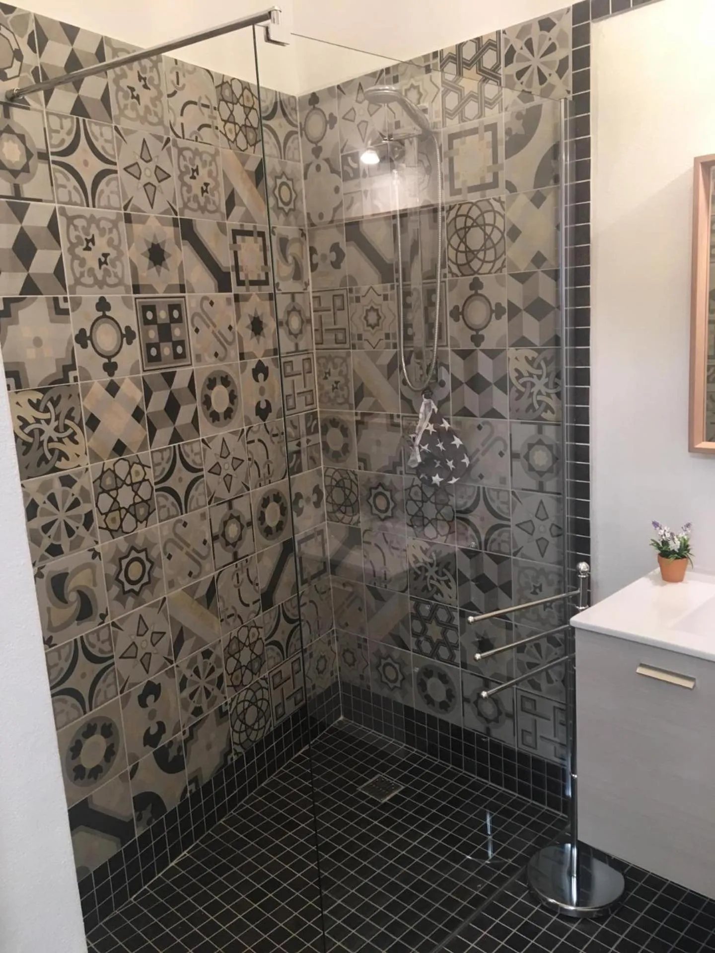 Shower in B&B Juighissa Leonora