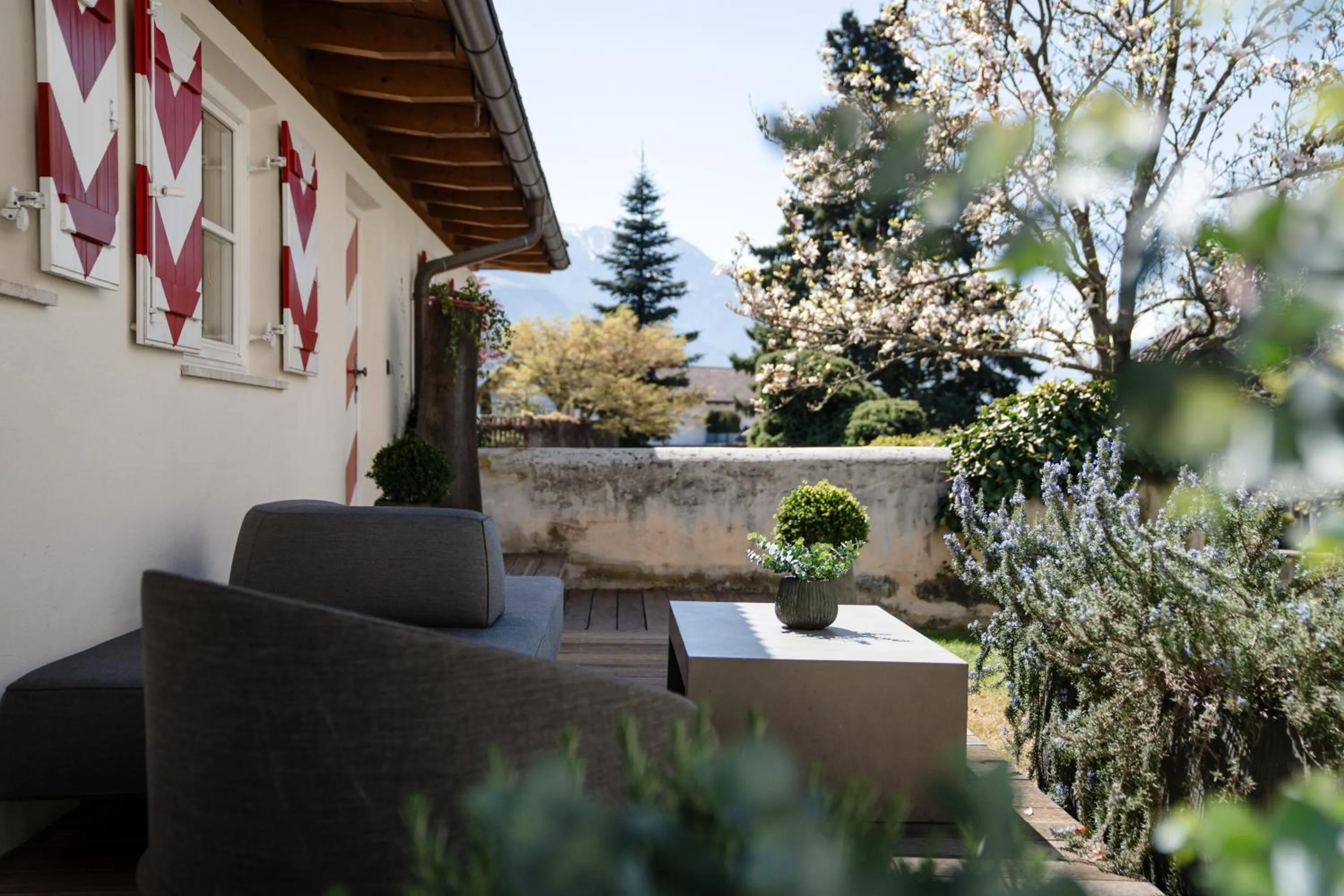 Garden in Hotel Hanswirt
