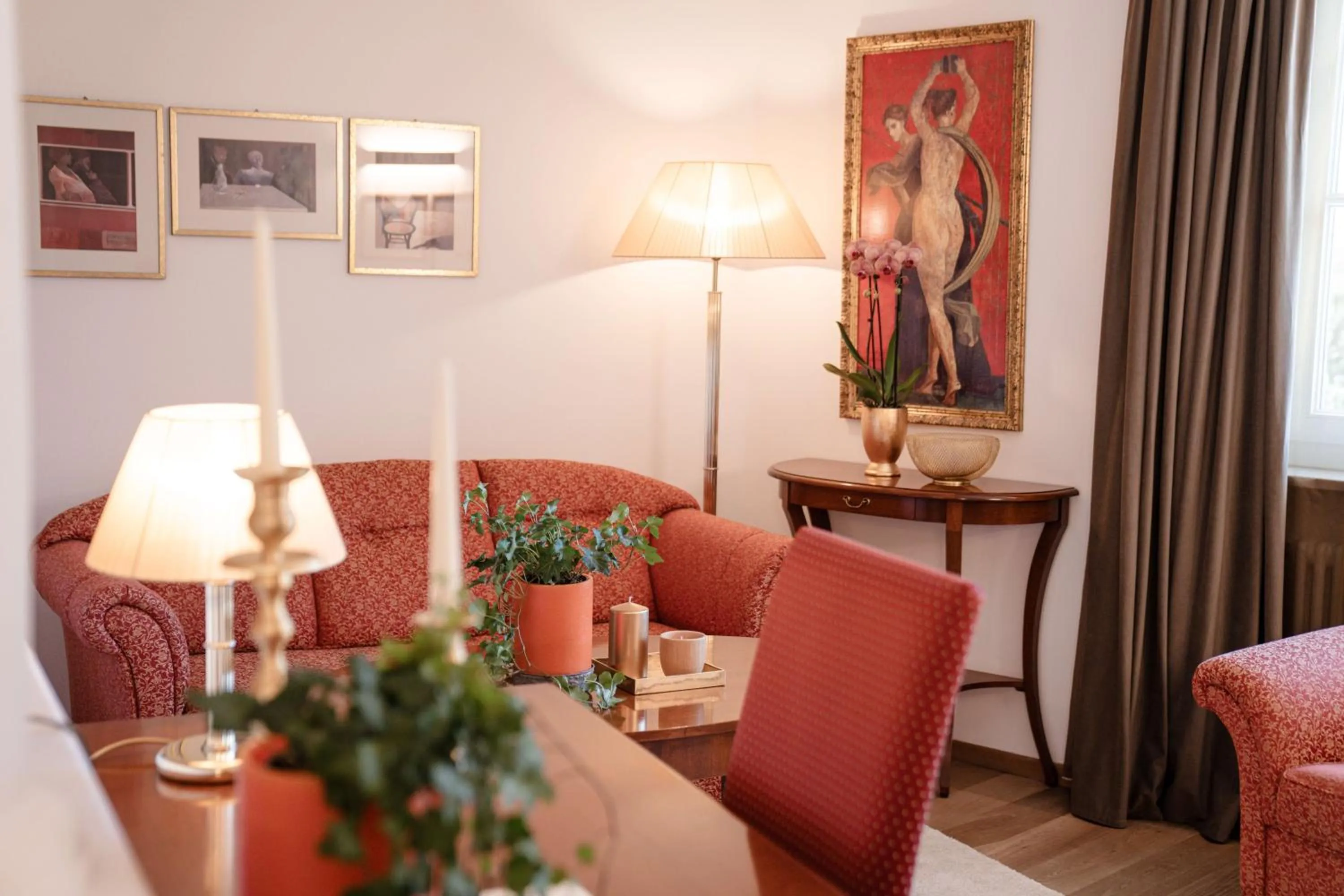 Seating area in Hotel Hanswirt