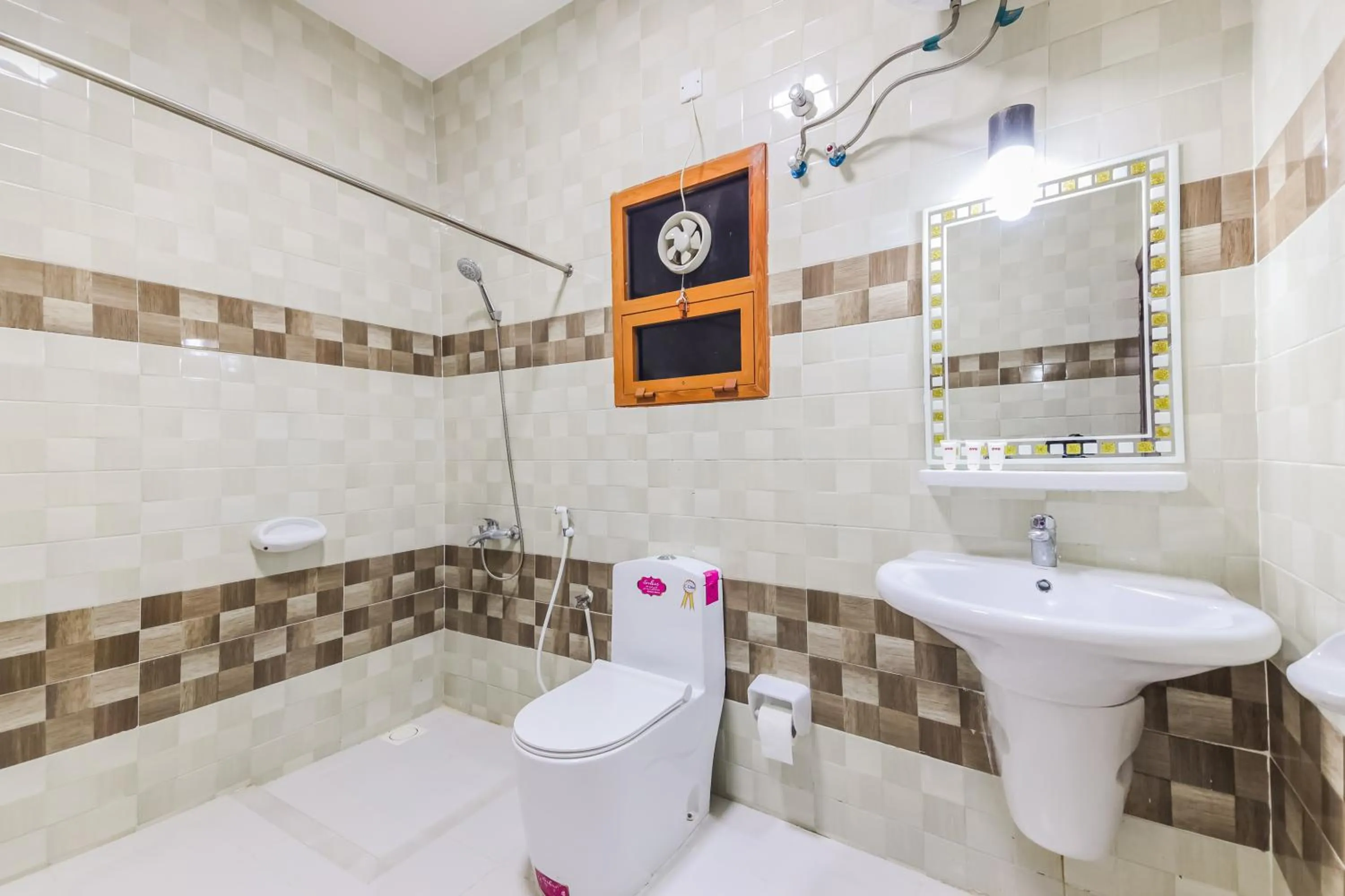 Bathroom in Ras Al Hadd Waves Hotel