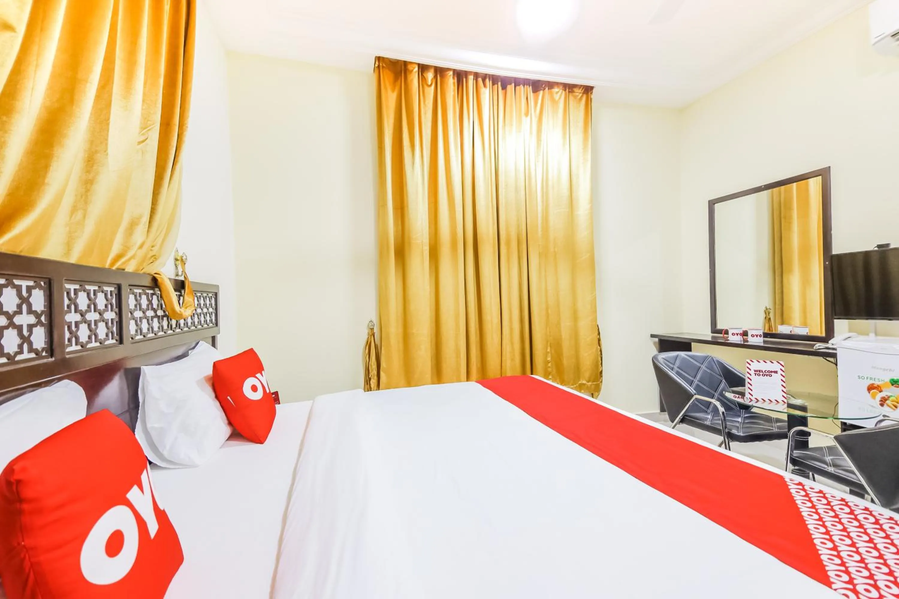 Photo of the whole room, Bed in Ras Al Hadd Waves Hotel