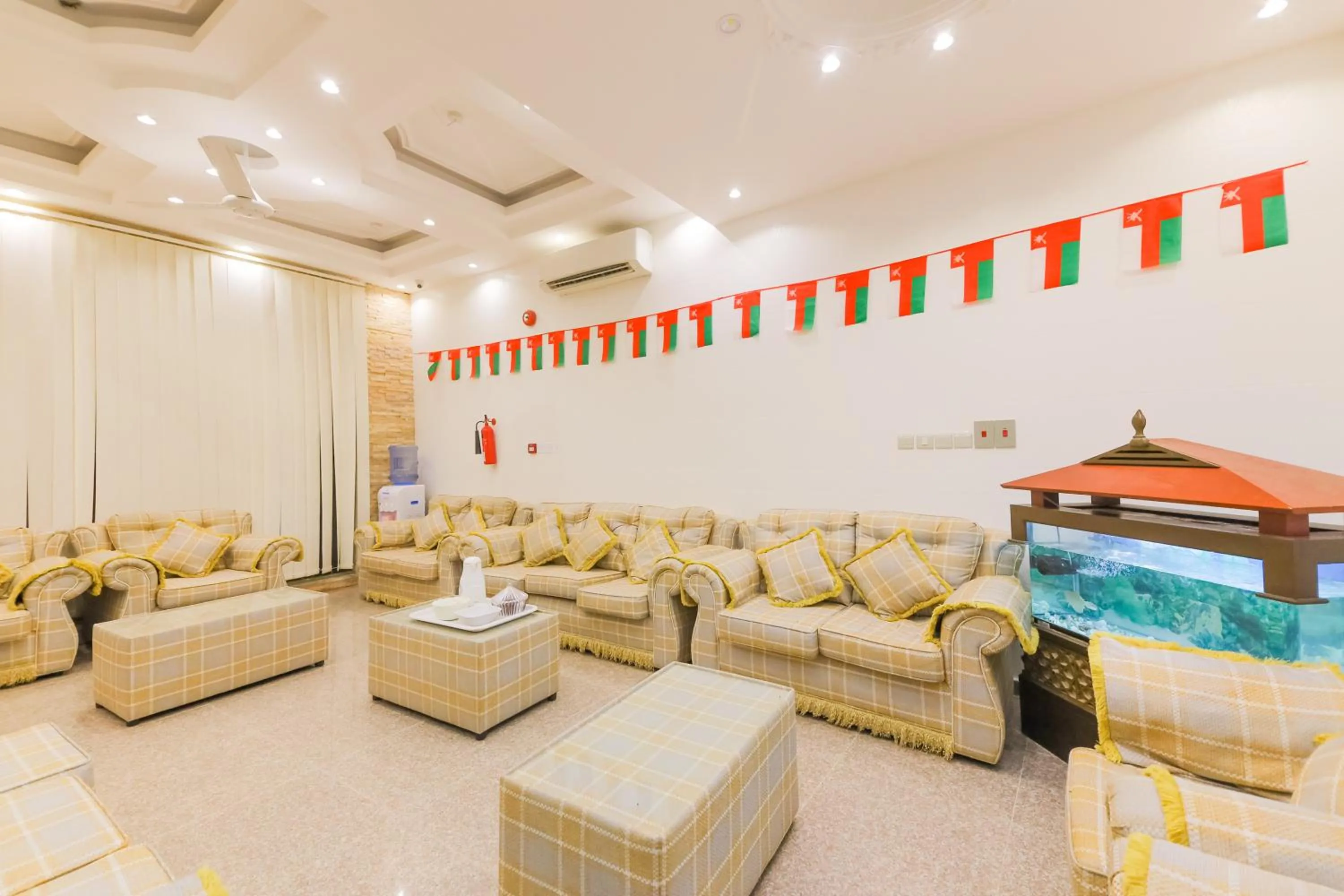 Lobby or reception in Ras Al Hadd Waves Hotel