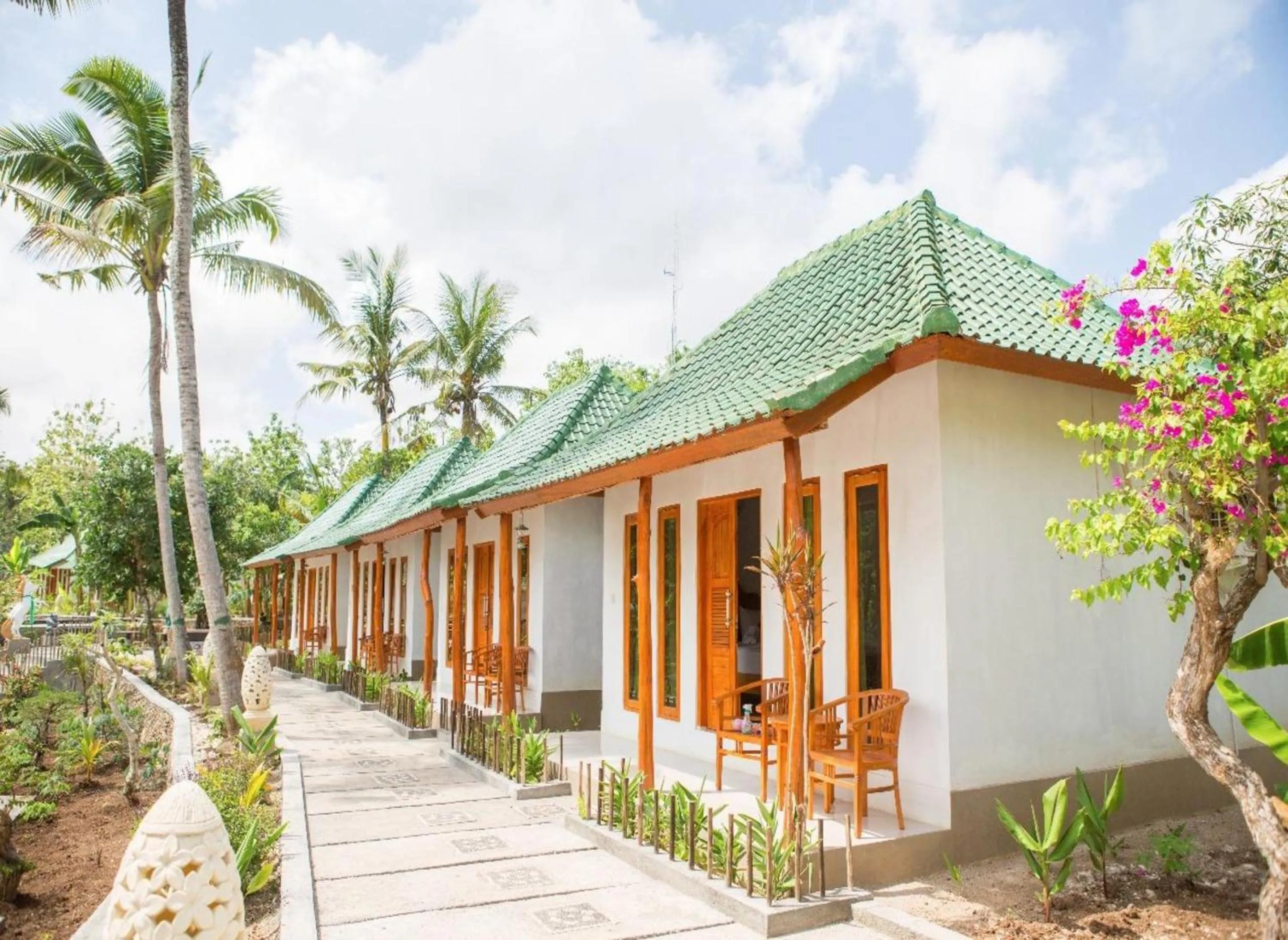 Facade/entrance in Green Kubu Asri Villa