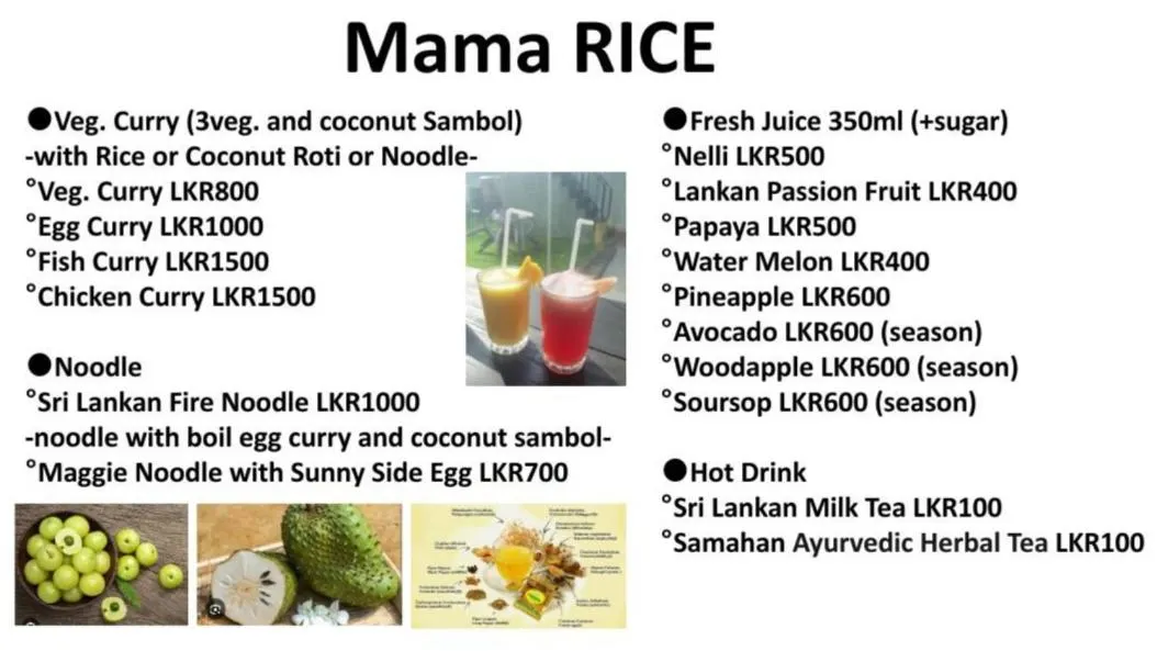 Restaurant/places to eat in Siril Guesthouse Hostel