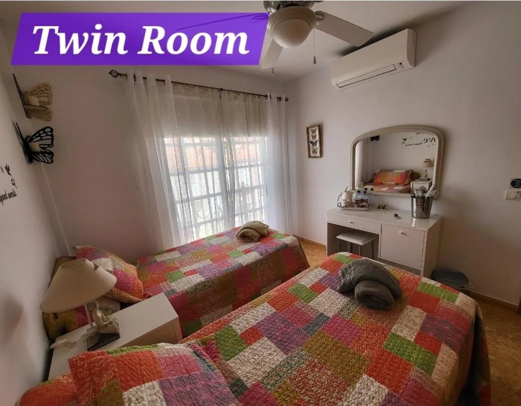 Bedroom, Bed in Casa Mariposa