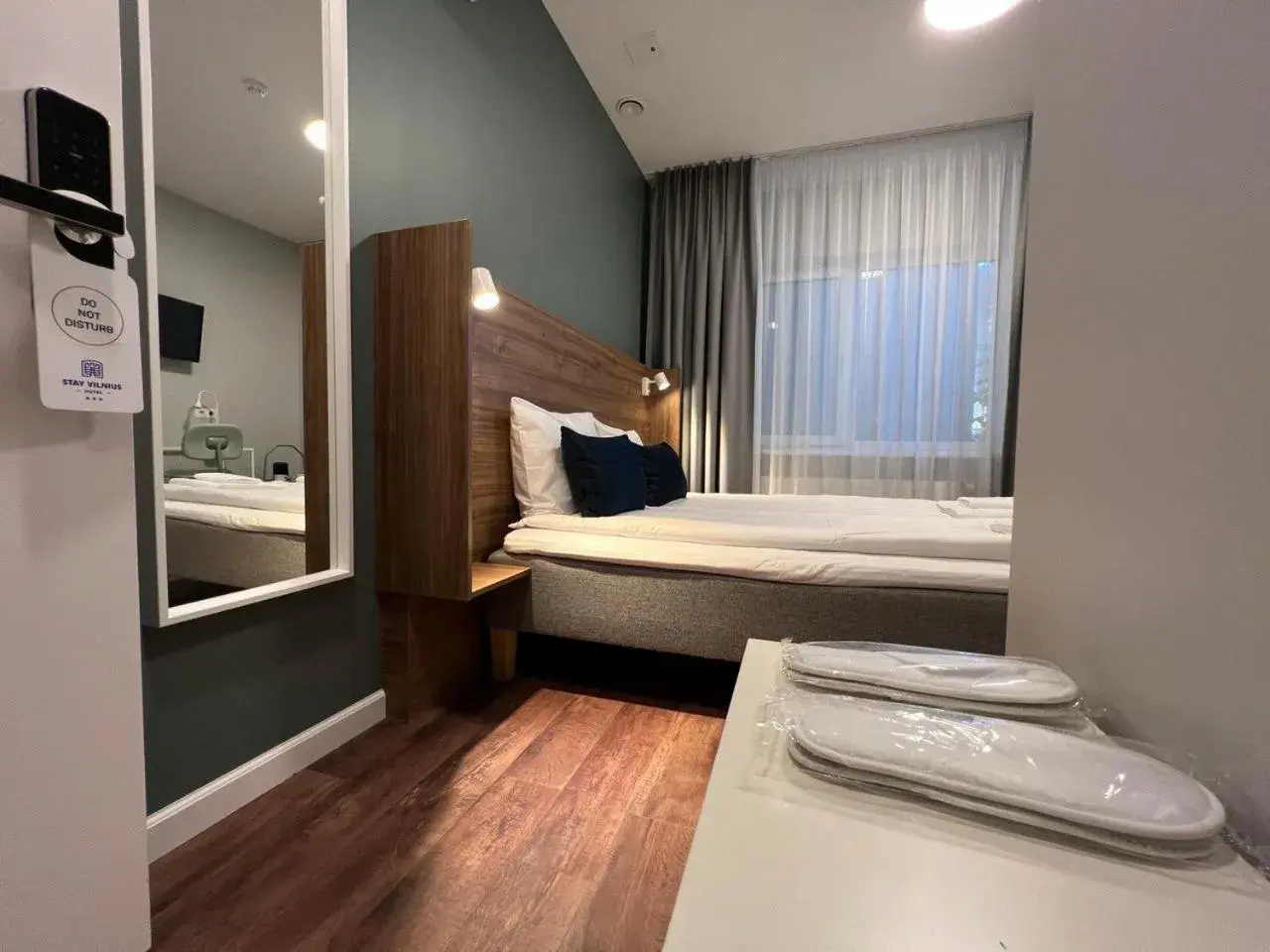 Double Room with Private Bathroom in Stay Vilnius Hotel Double Room with Private Bathroom in Stay Vilnius Hotel