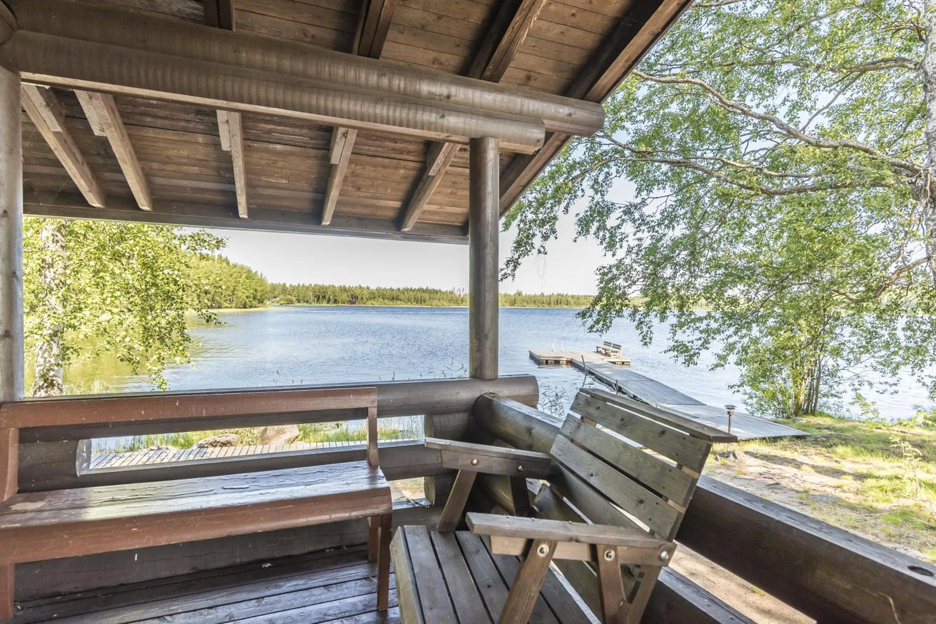 Lake view in Hyvölän Talo