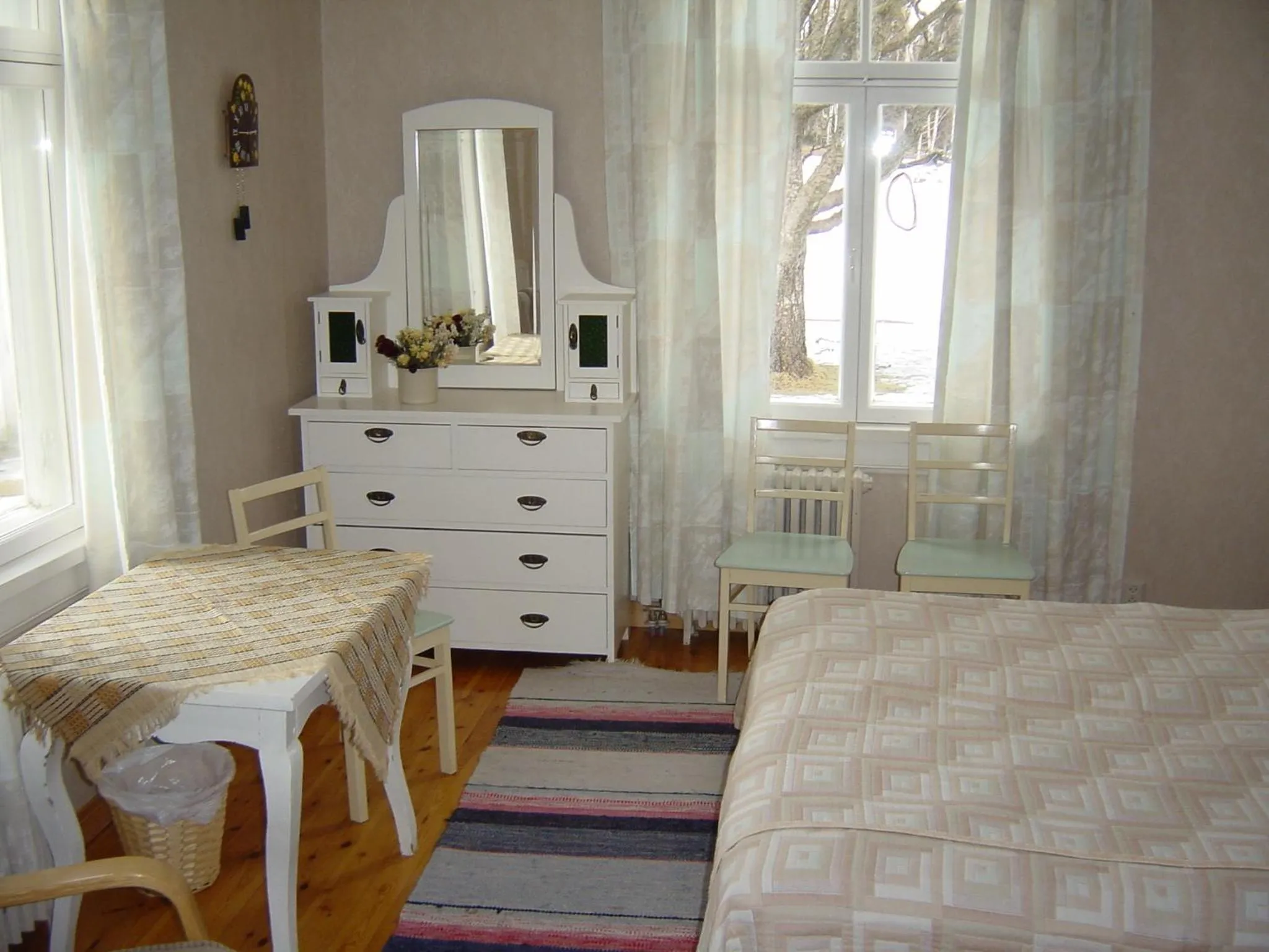 Photo of the whole room in Hyvölän Talo