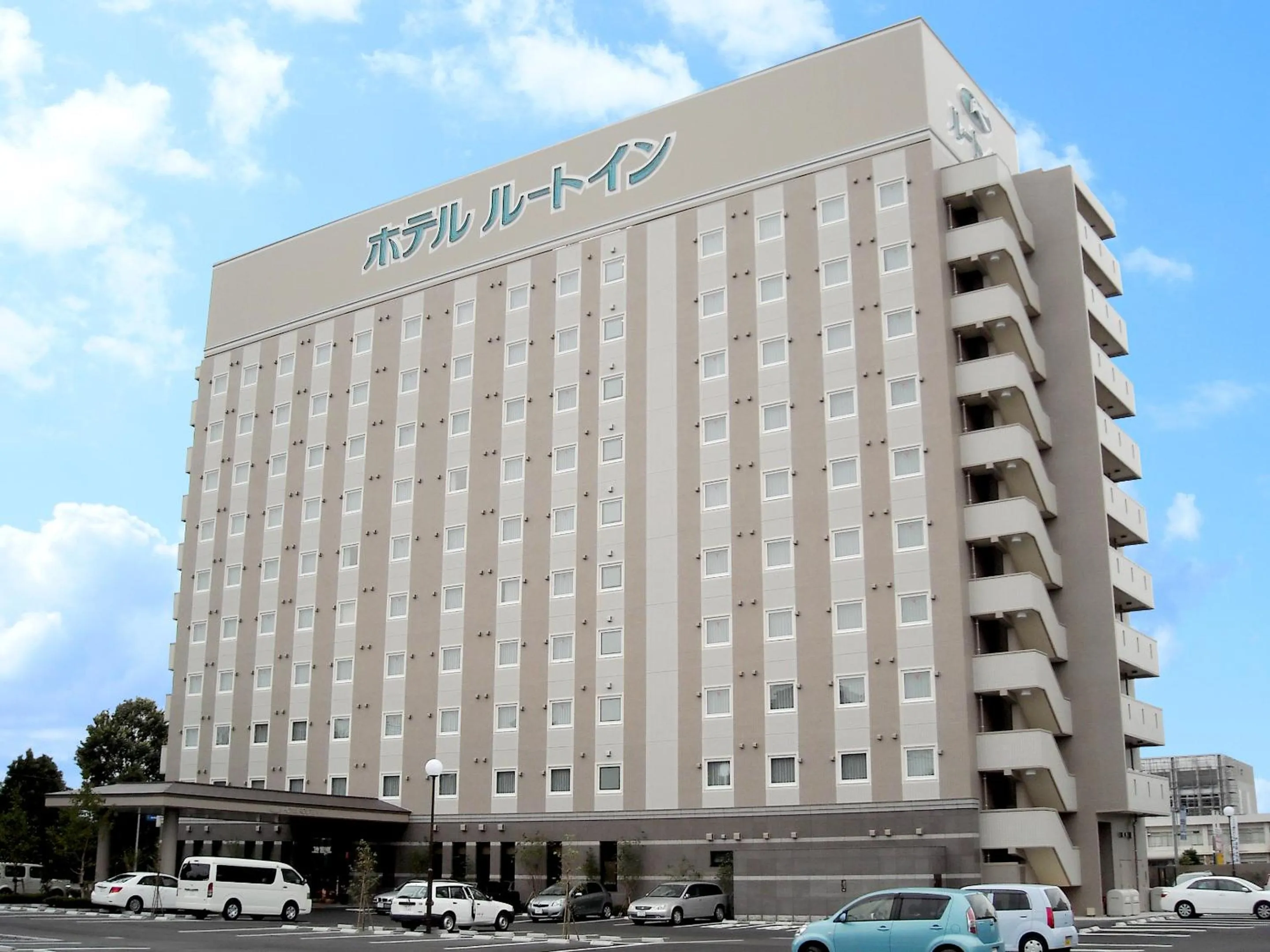 Property building in Hotel Route-Inn Mito Kencho-mae