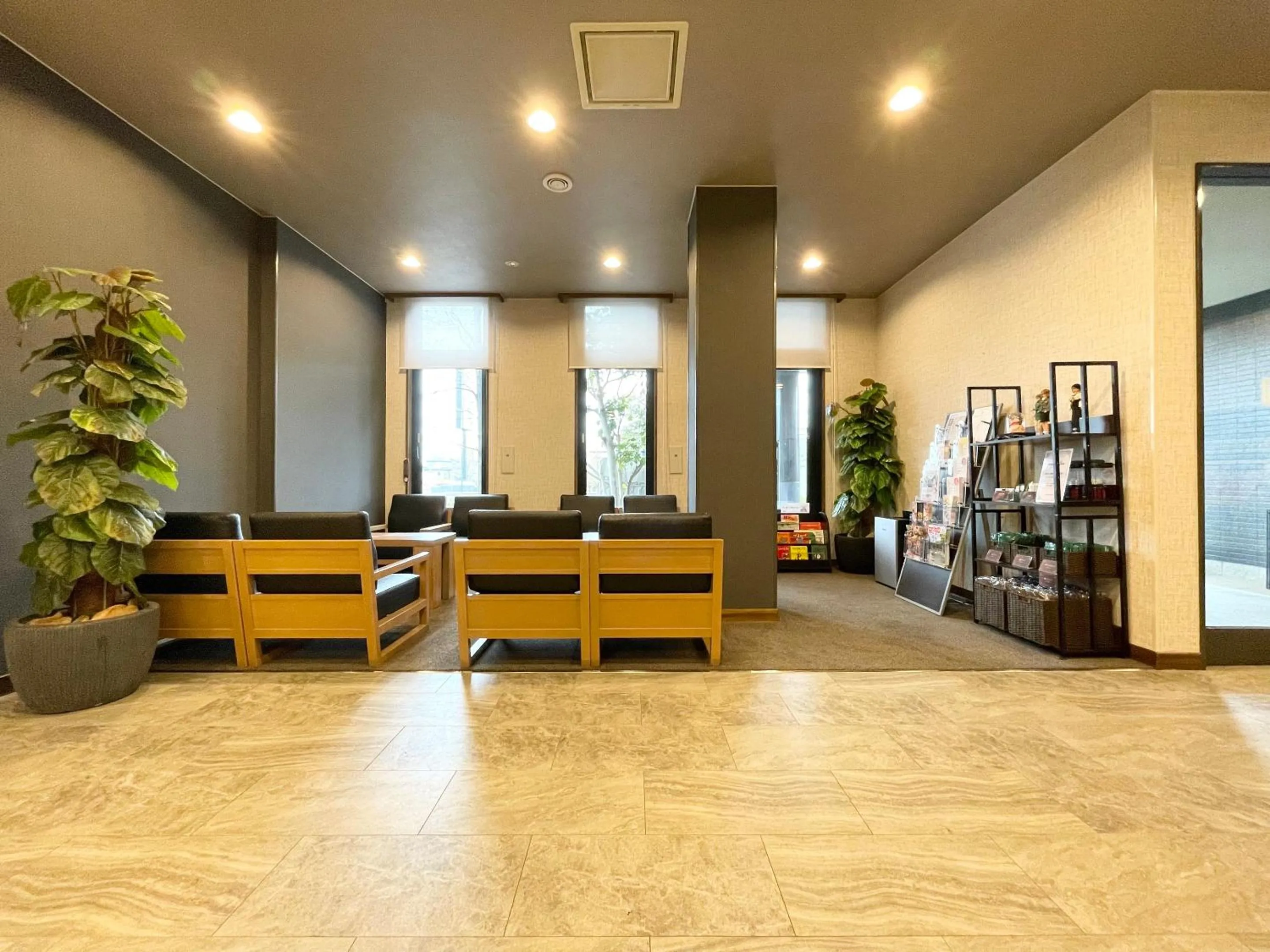 Lobby or reception in Hotel Route-Inn Yuki