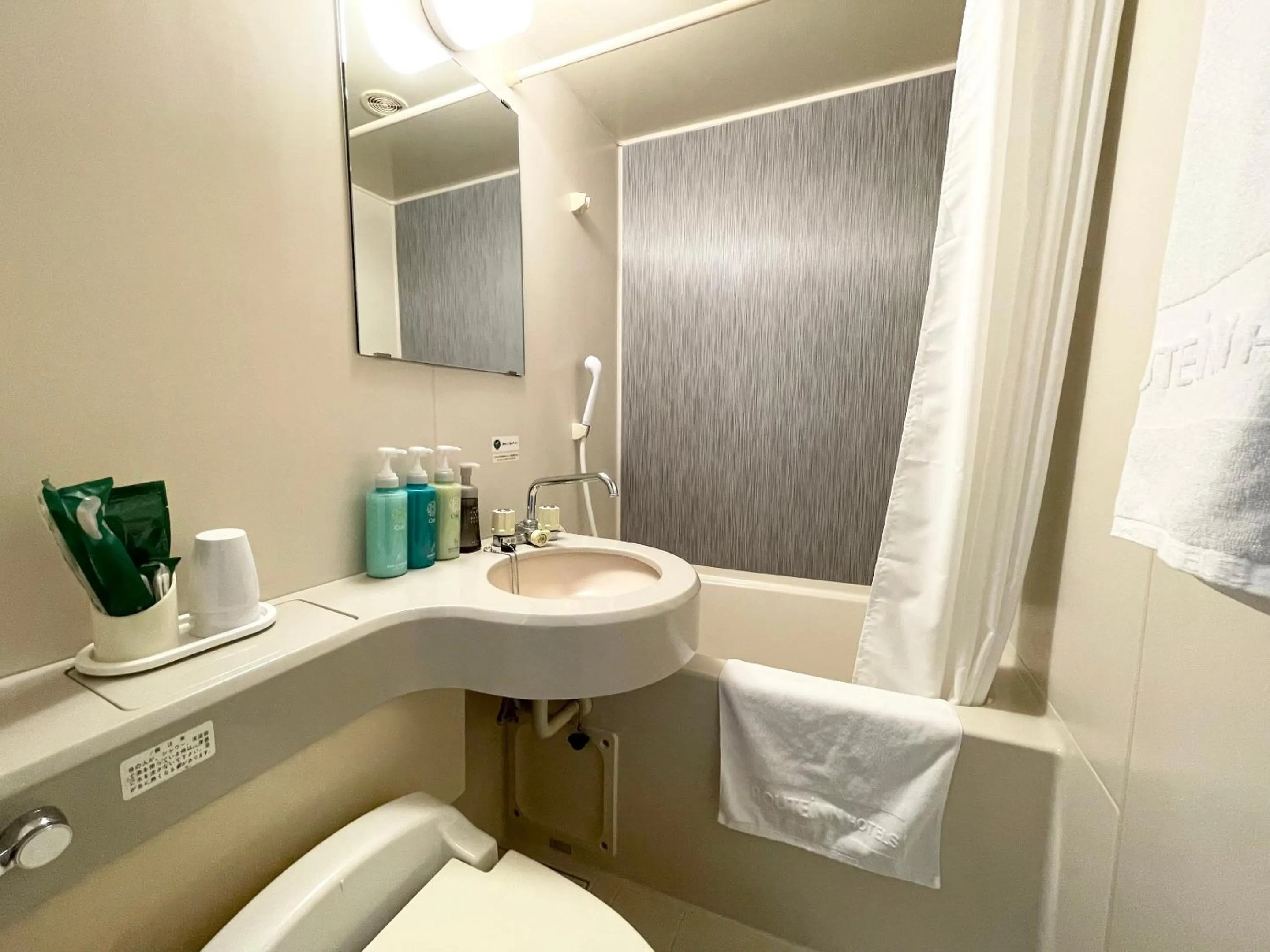 Bathroom in Hotel Route-Inn Yuki