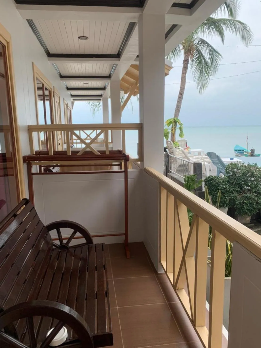 Balcony/Terrace in Rin Bay View Resort