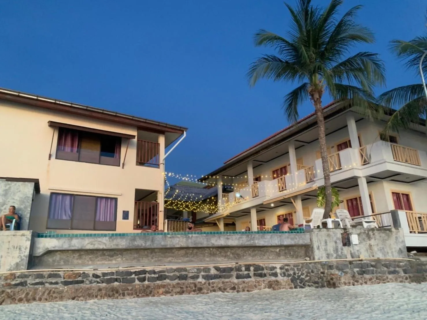 Swimming pool in Rin Bay View Resort