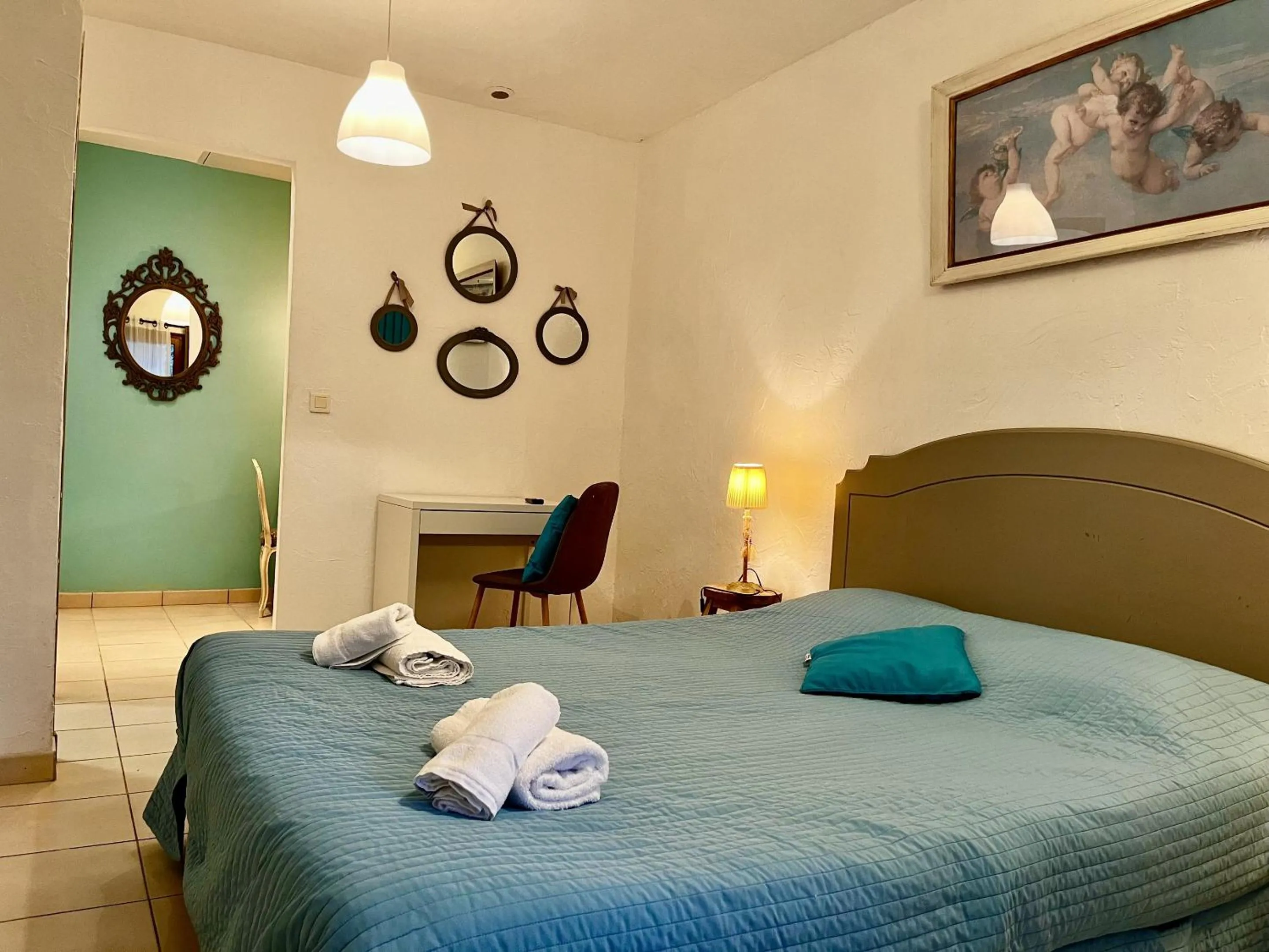 Bedroom, Bed in Hotel Le Patio