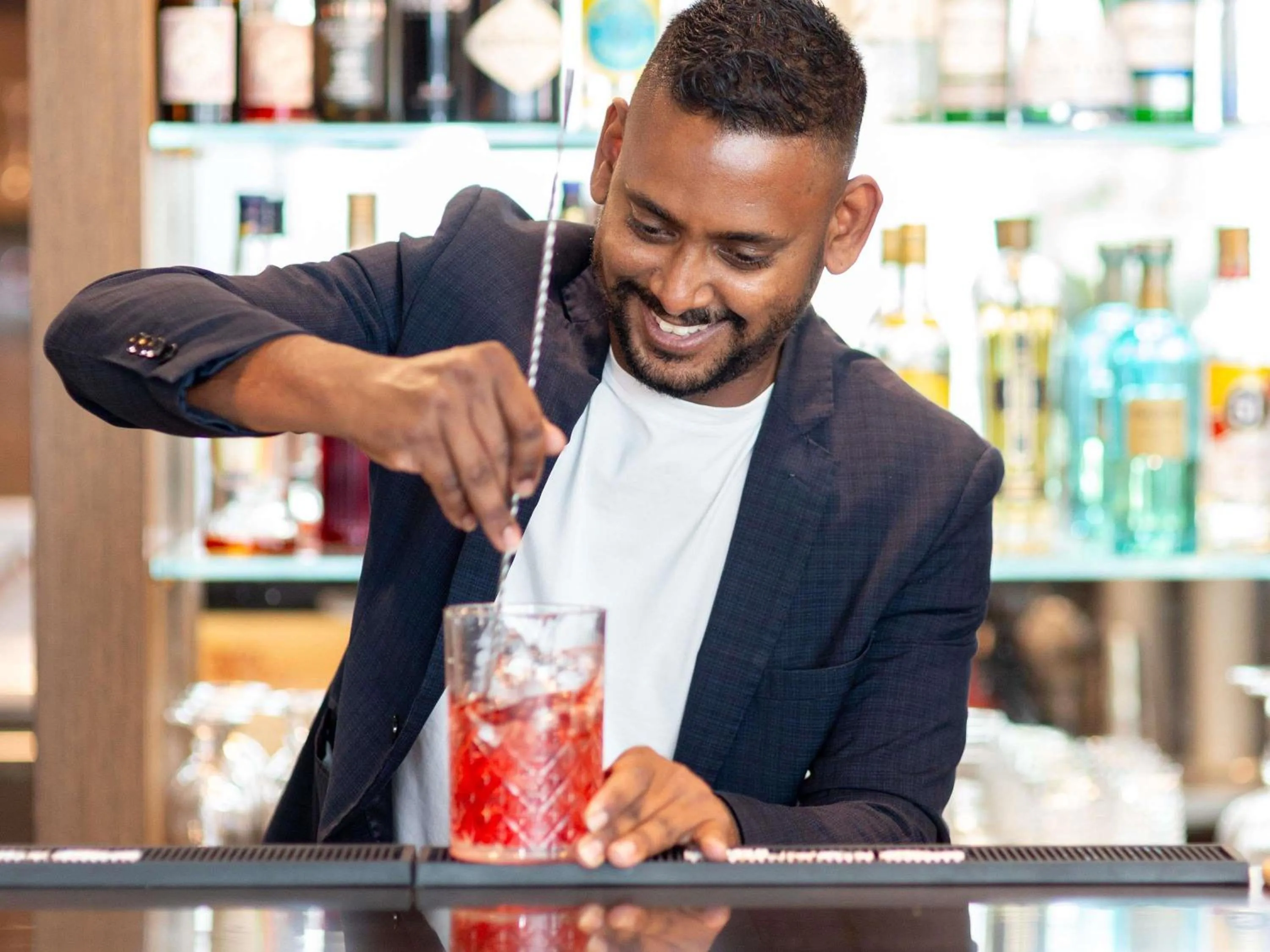 Lounge or bar in Novotel Lugano Paradiso