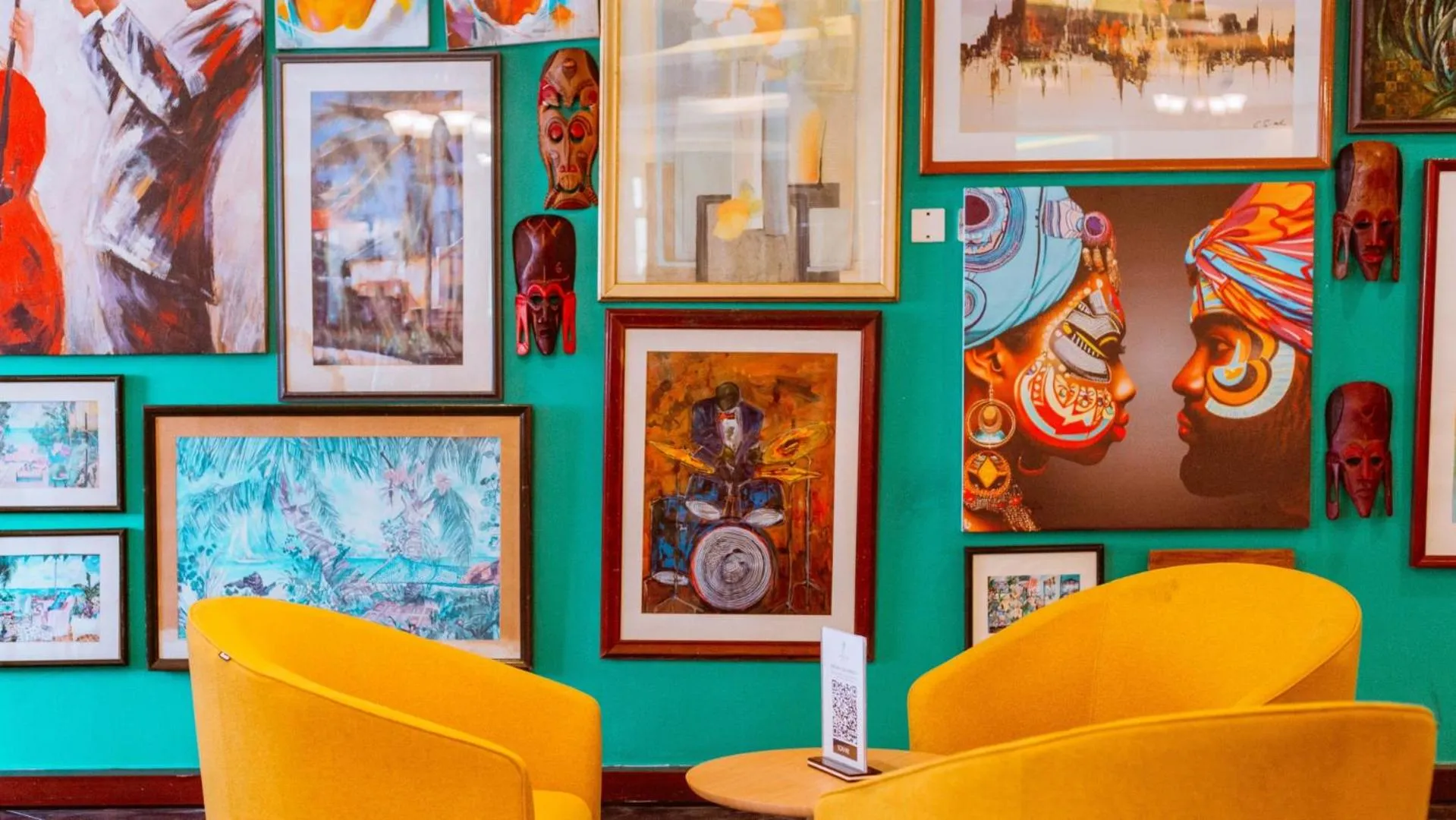 Decorative detail in Peninsula Hotel Dar Es Salaam