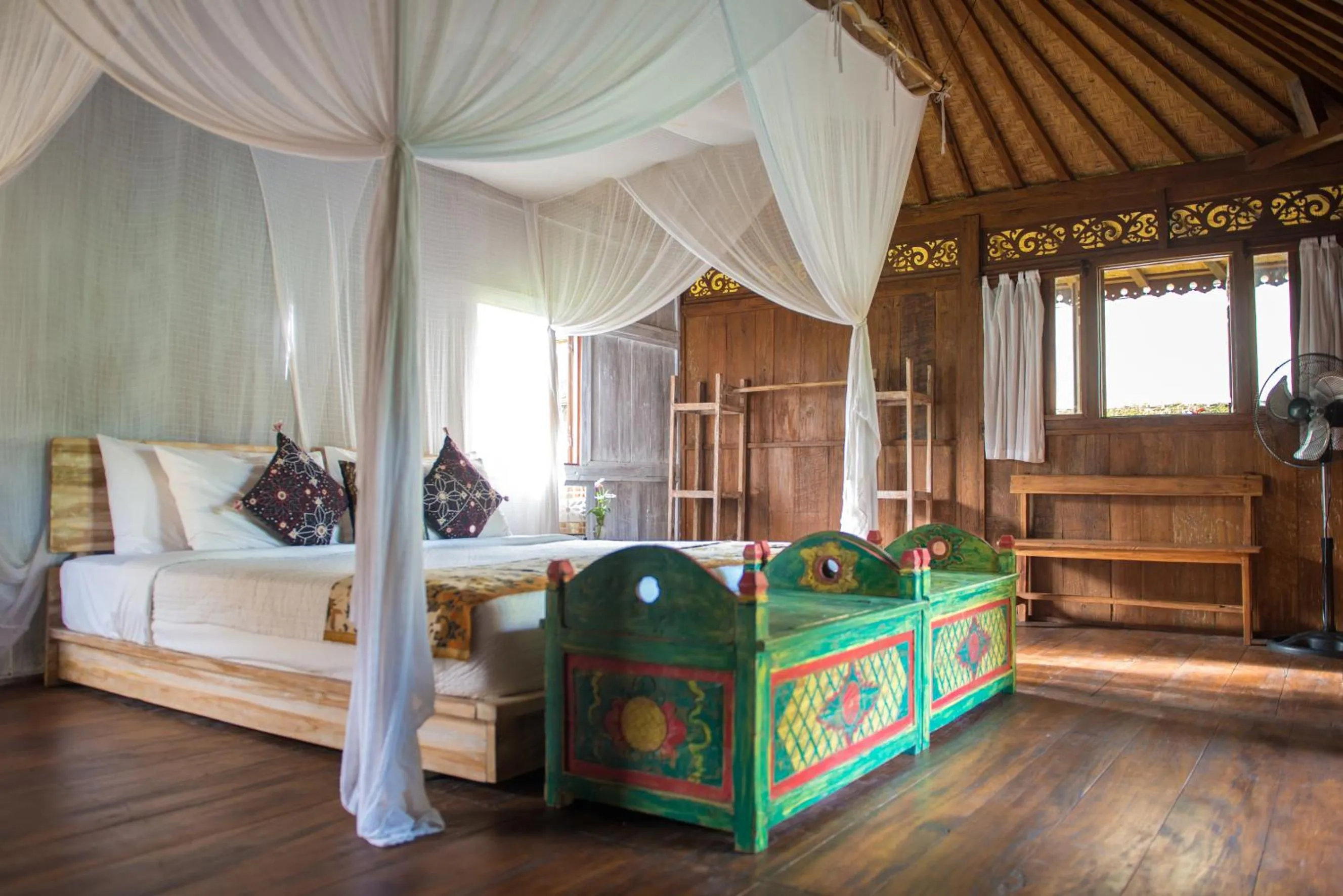 Bed in The Shala Bali